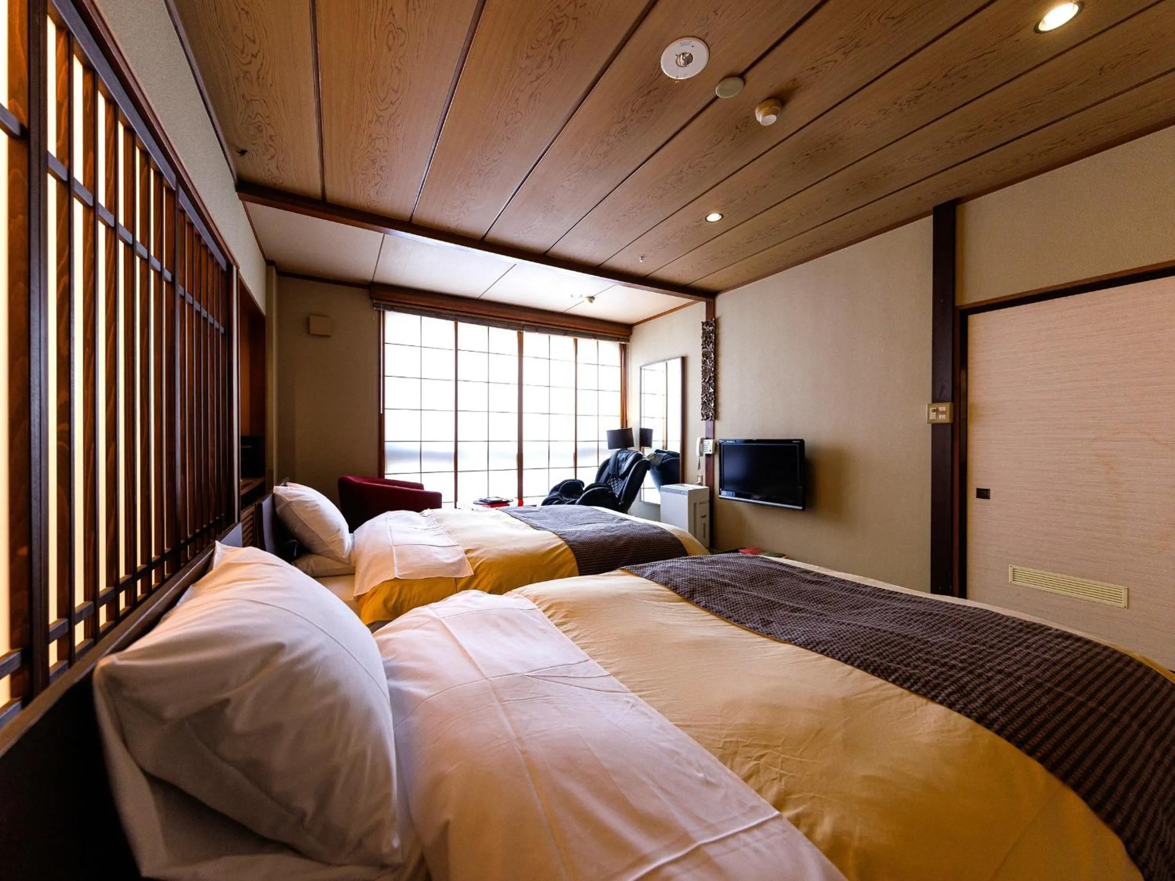 Bed in Yamayuri no Yado