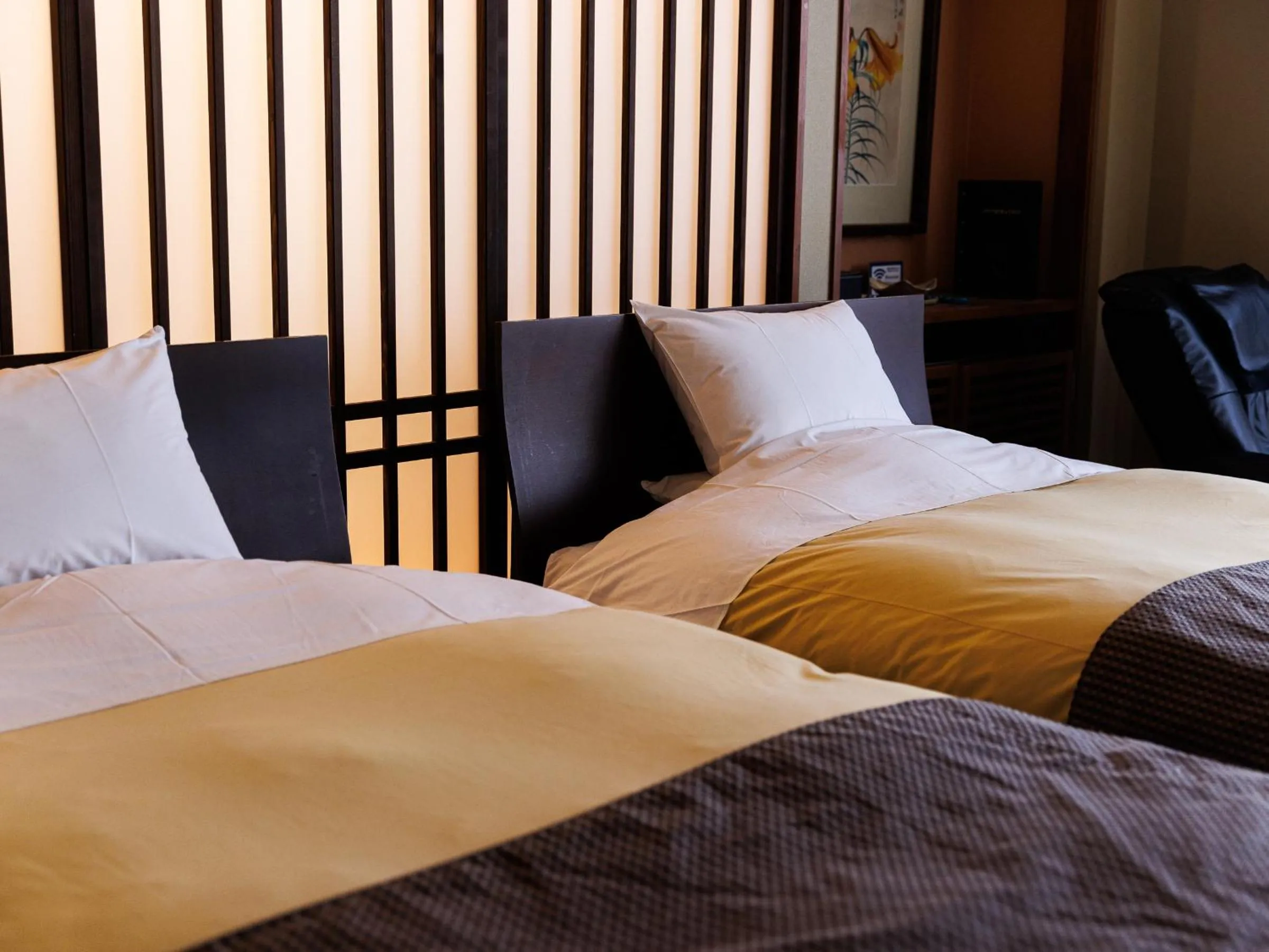 Bed in Yamayuri no Yado