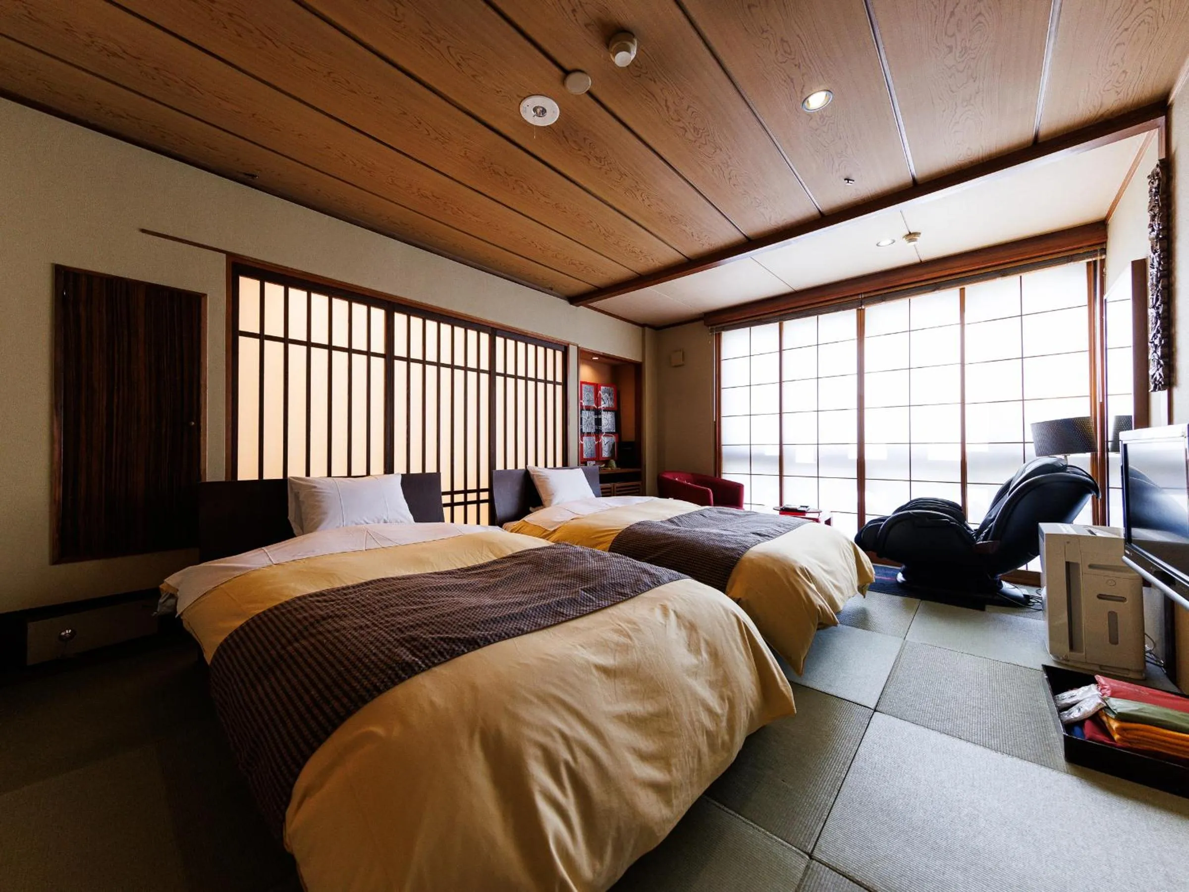 Bed in Yamayuri no Yado