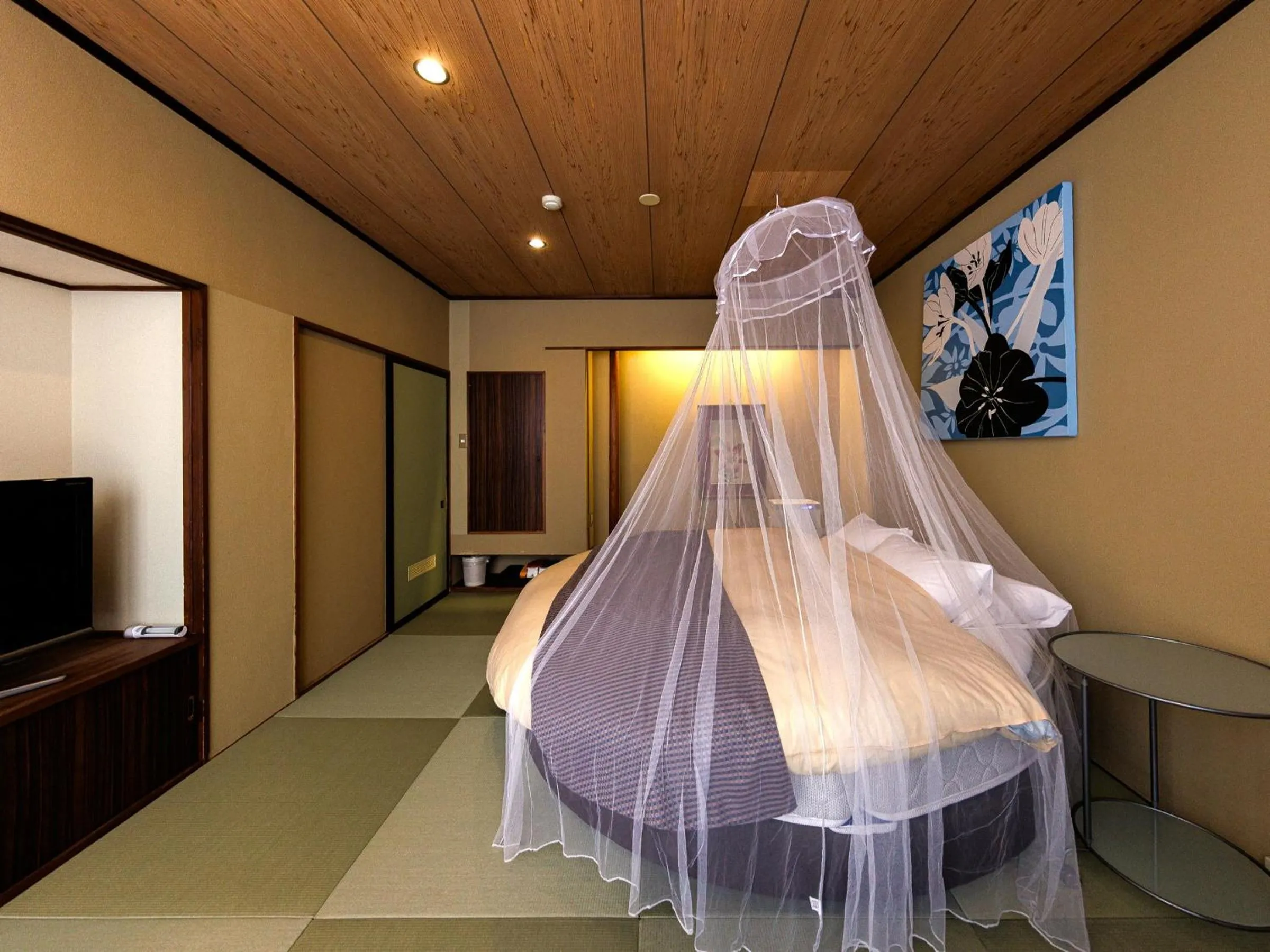 Bed in Yamayuri no Yado