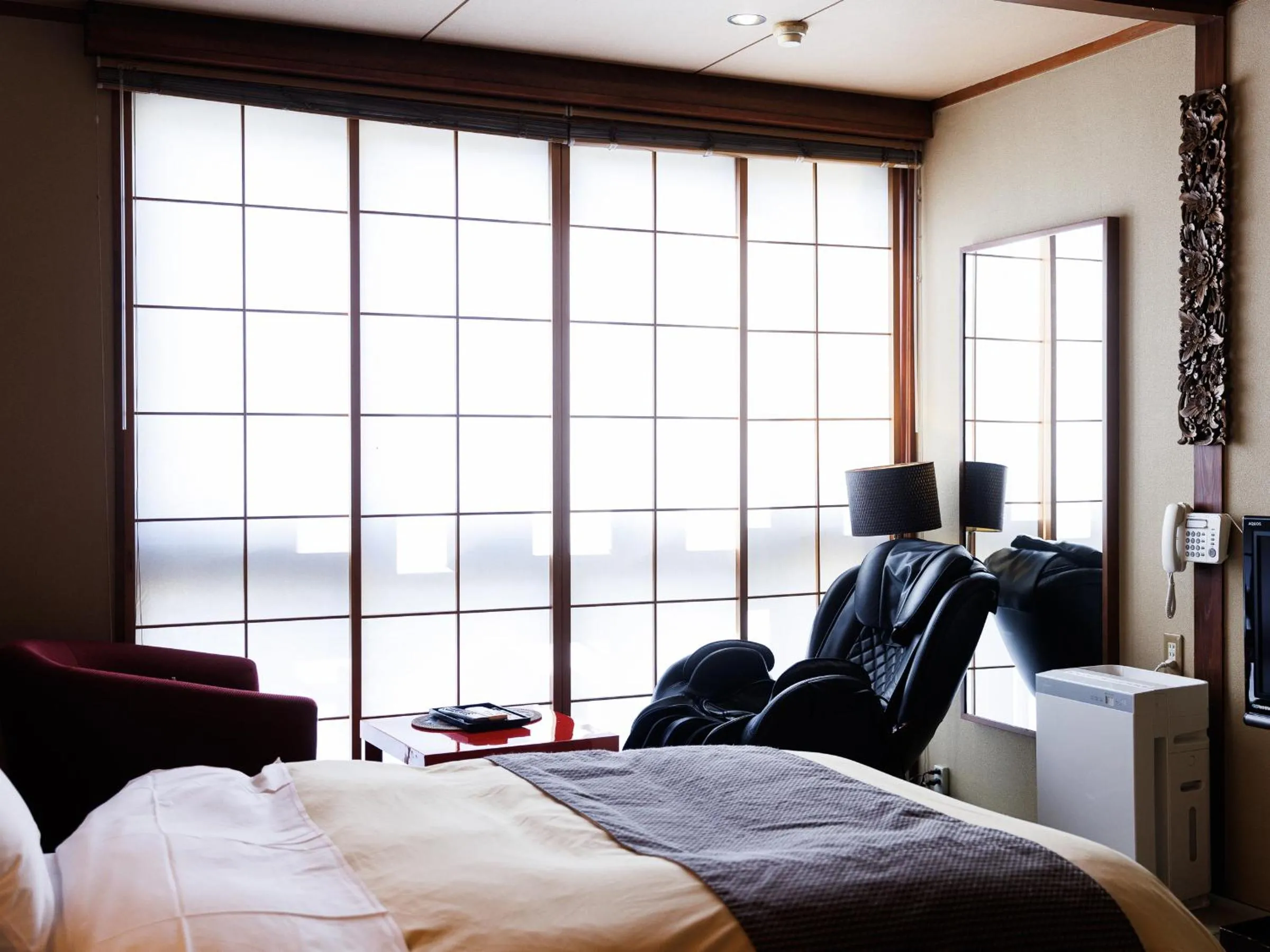 Bed in Yamayuri no Yado