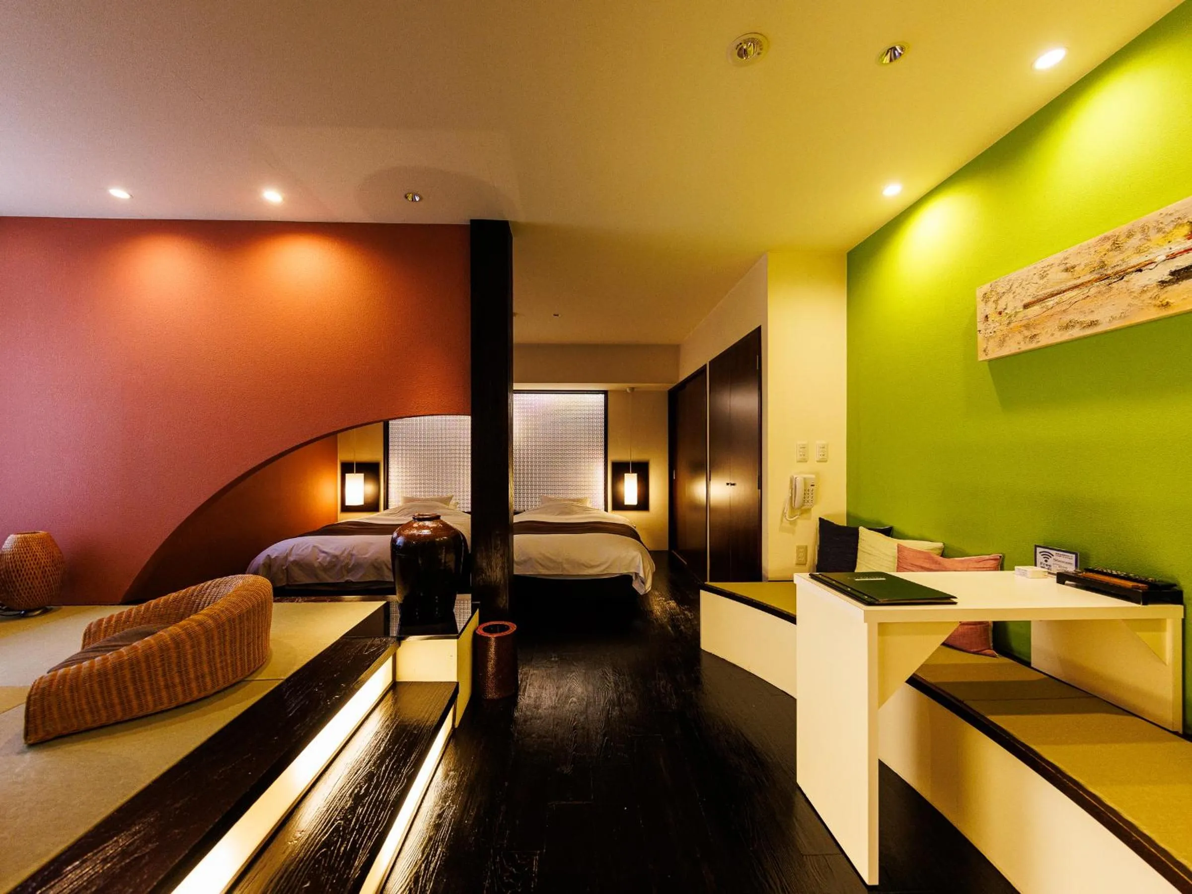 Bed in Yamayuri no Yado