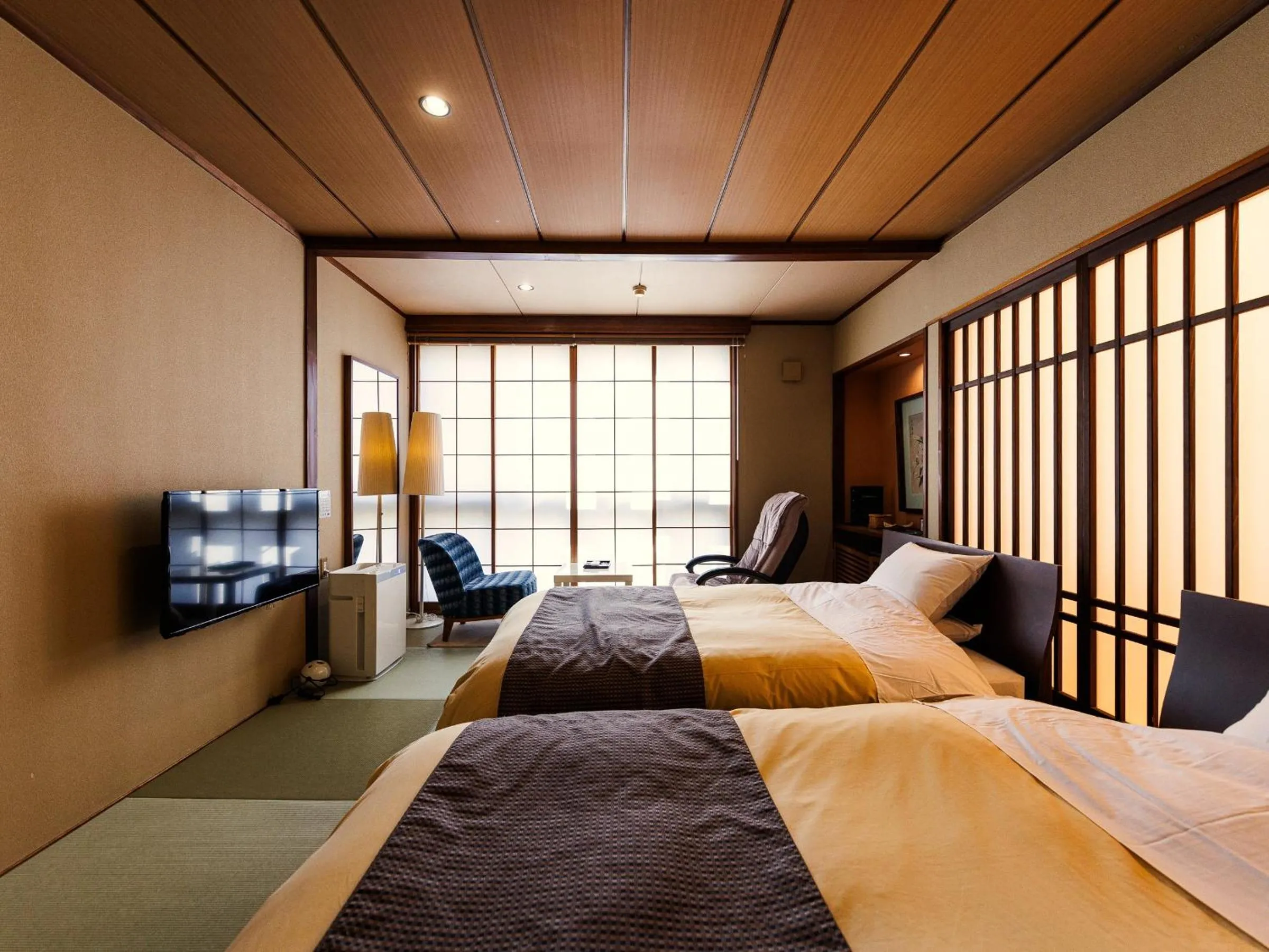 Bed in Yamayuri no Yado