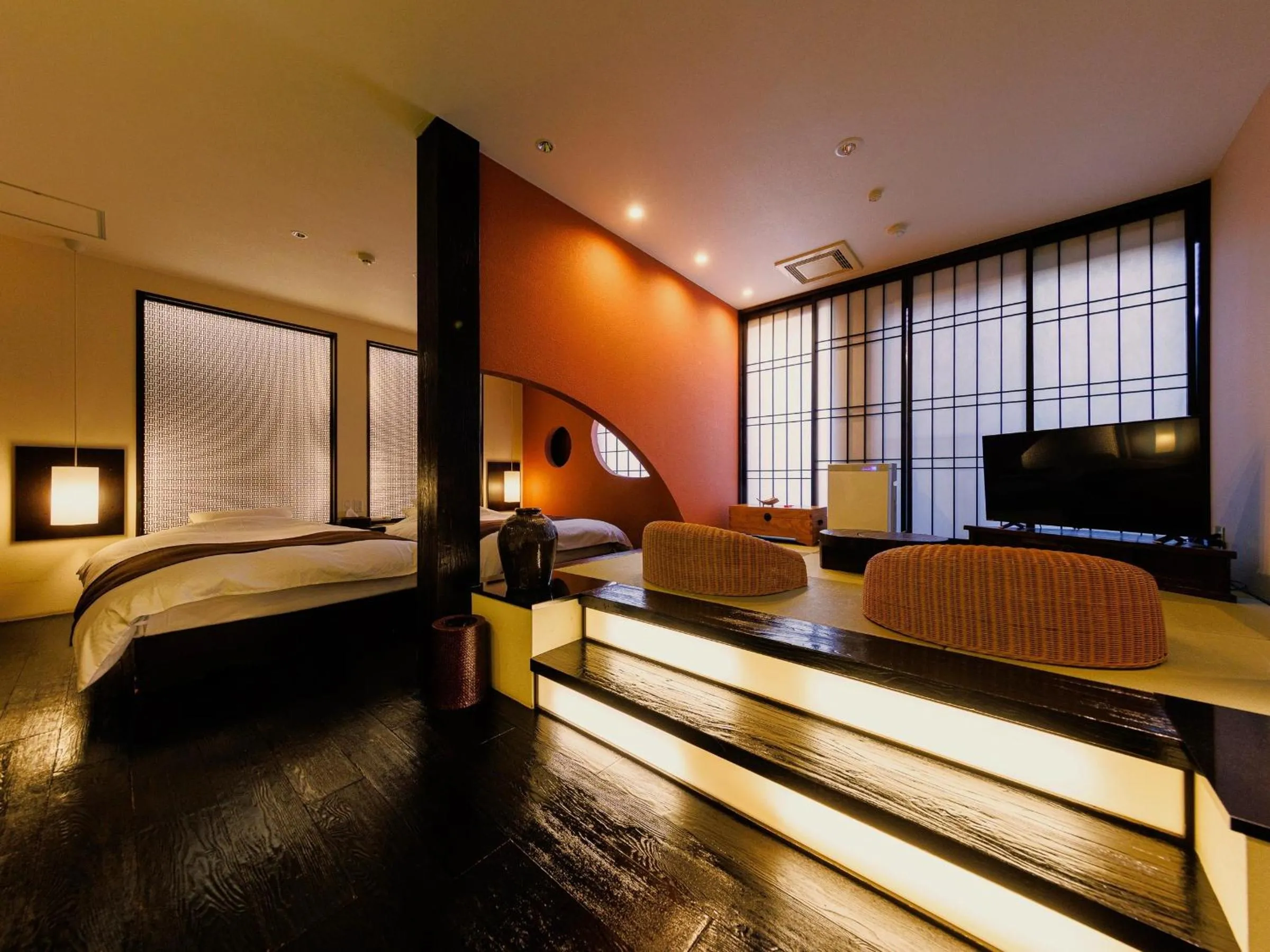 Bed in Yamayuri no Yado