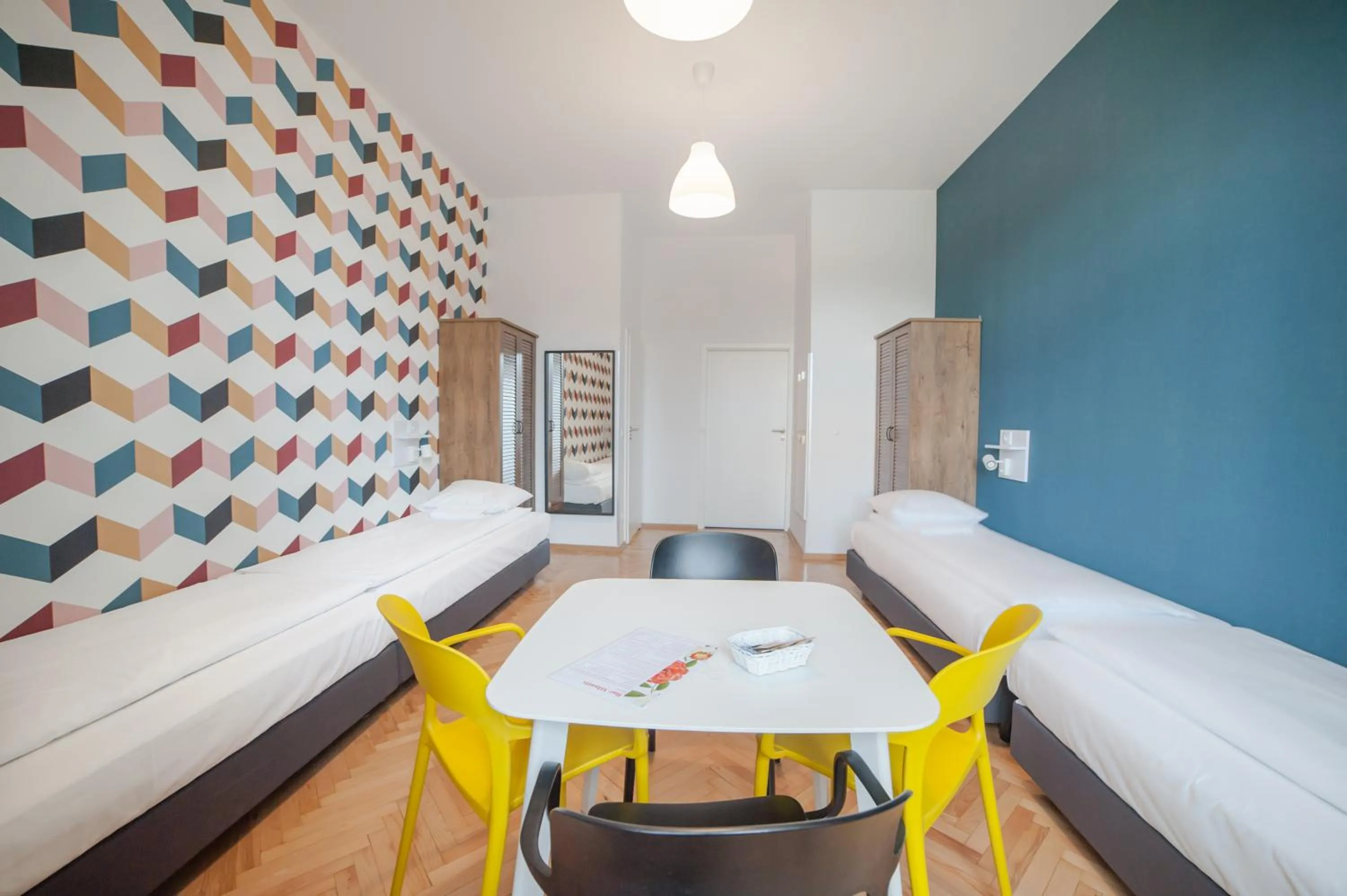 Quadruple Room with Private Bathroom in Atlantis Hostel