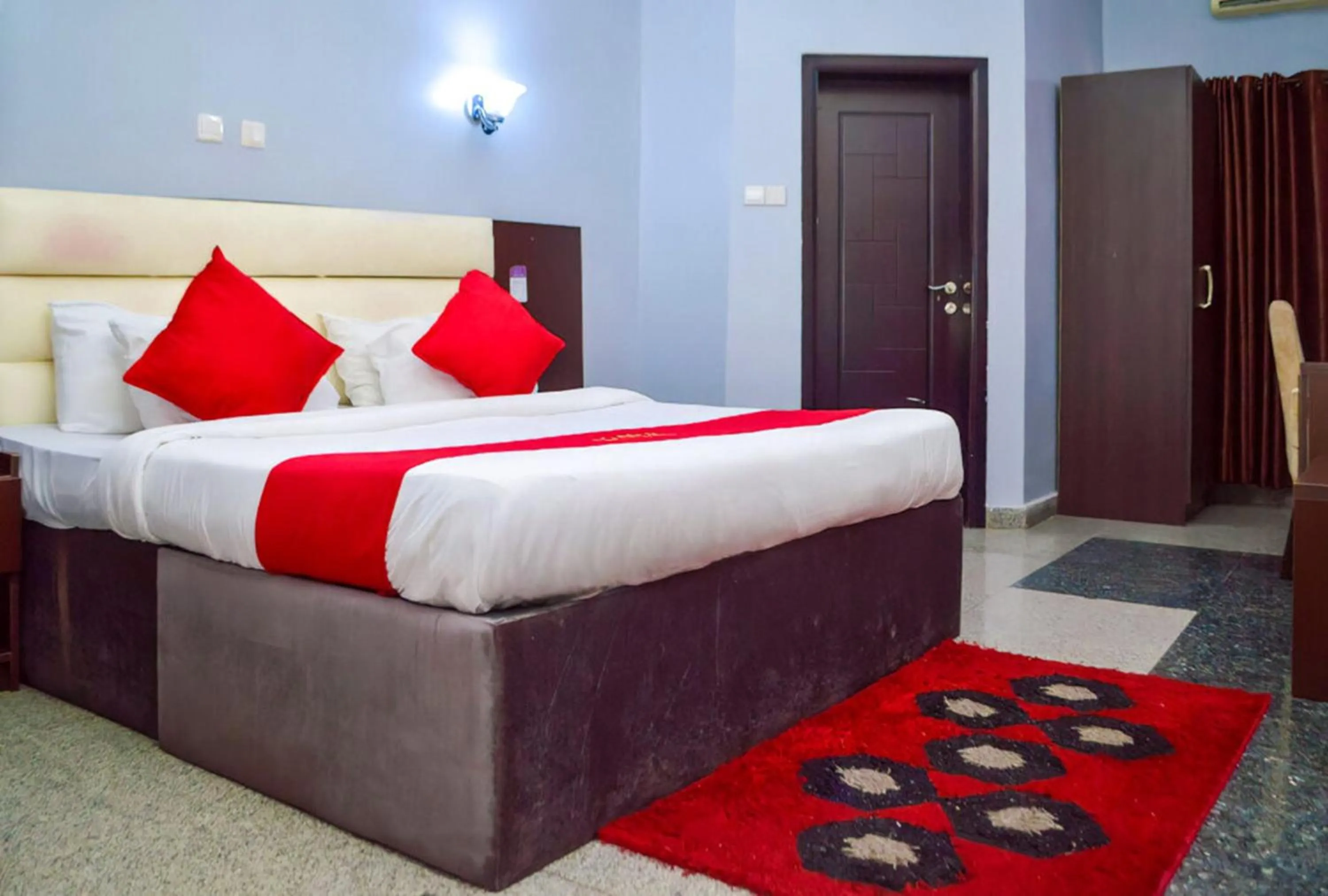 Bed in Nafelis Hotel Enugu