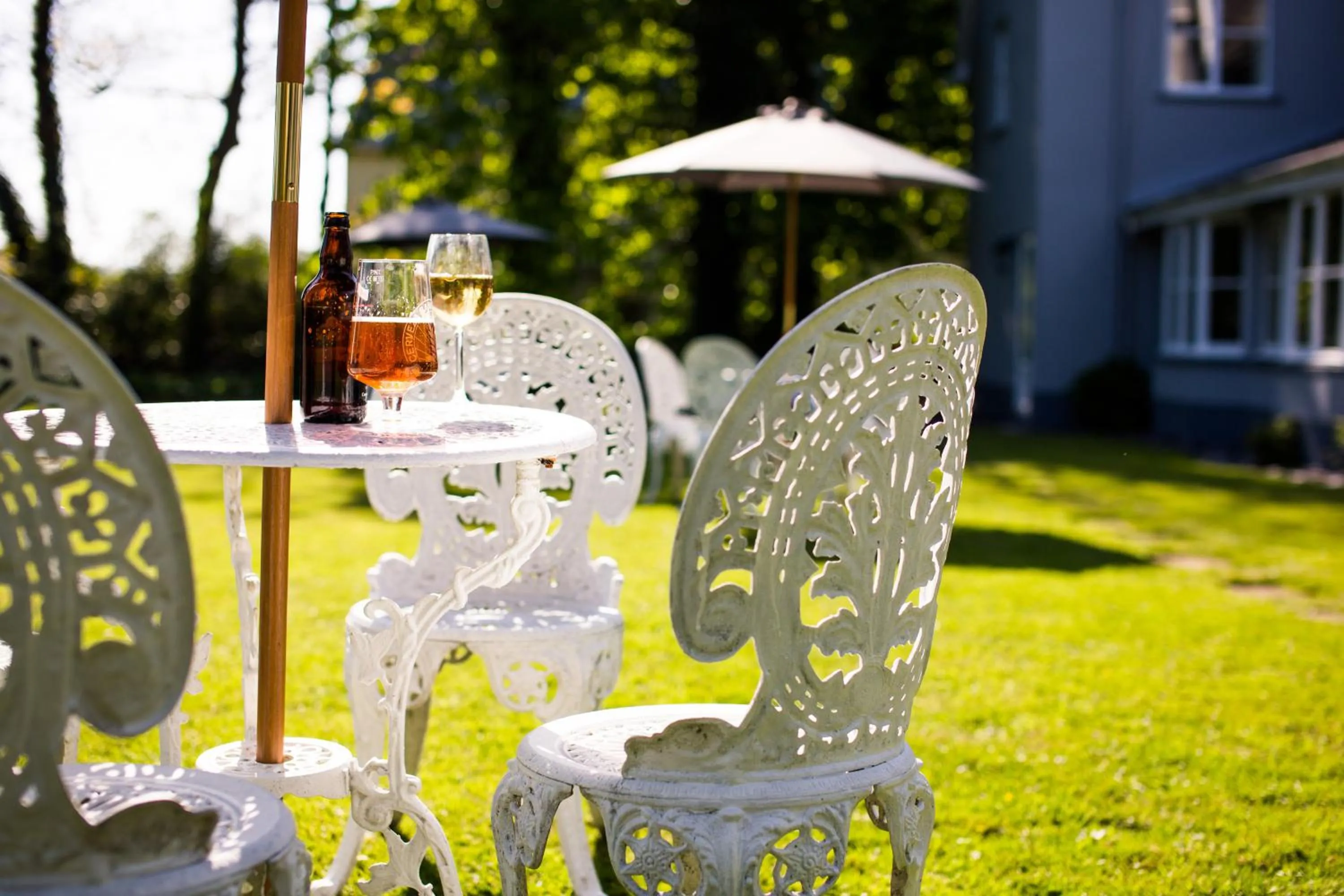 Garden view in The Broadmead Boutique B&B