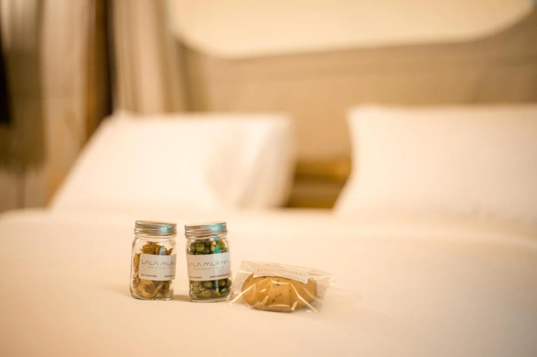 Coffee/tea facilities, Bed in Lala Mukha Tented Resort Khao Yai