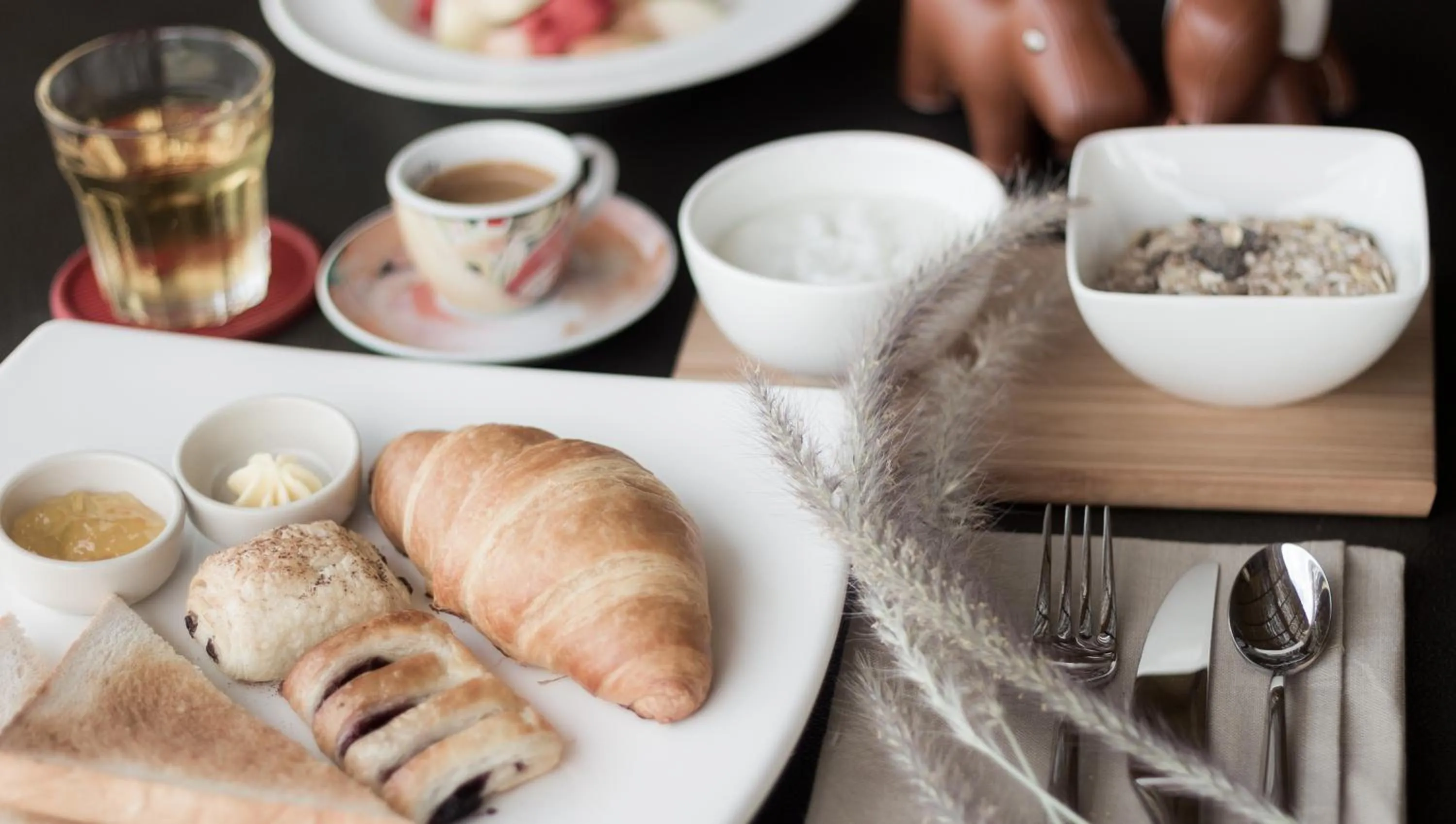 Breakfast in Lala Mukha Tented Resort Khao Yai