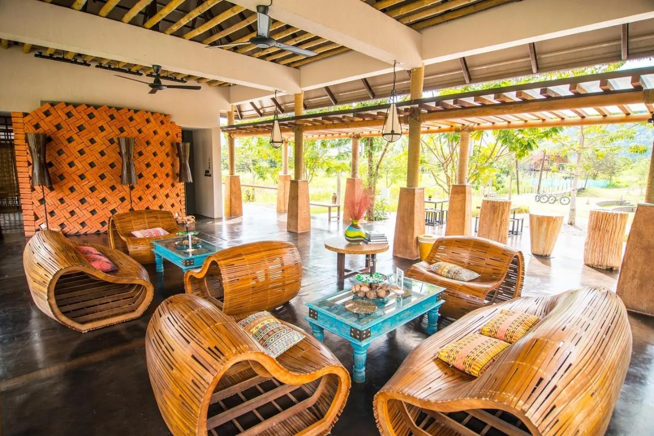 Natural landscape in Lala Mukha Tented Resort Khao Yai