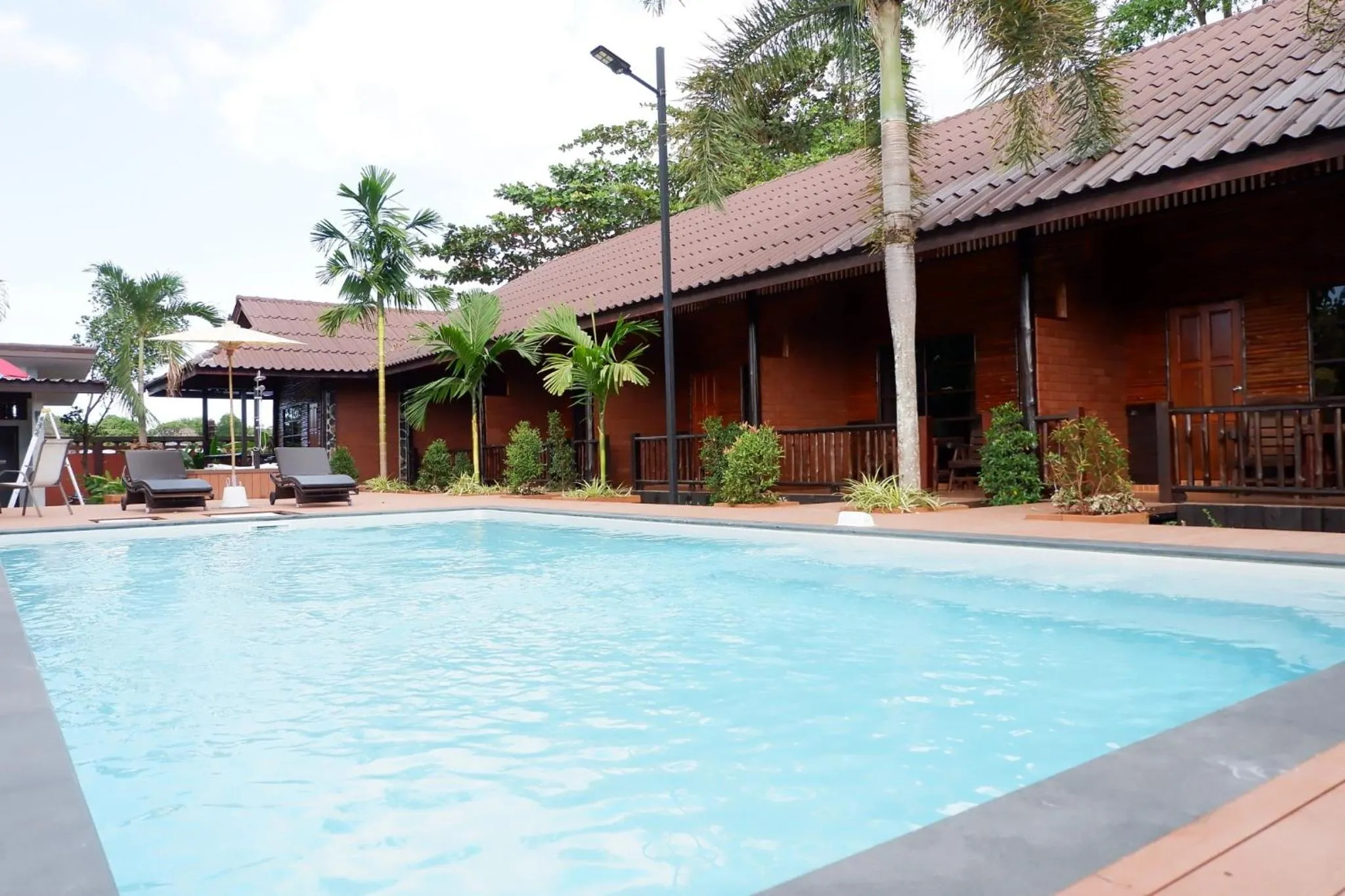 Swimming pool in Banpu Resort Trat