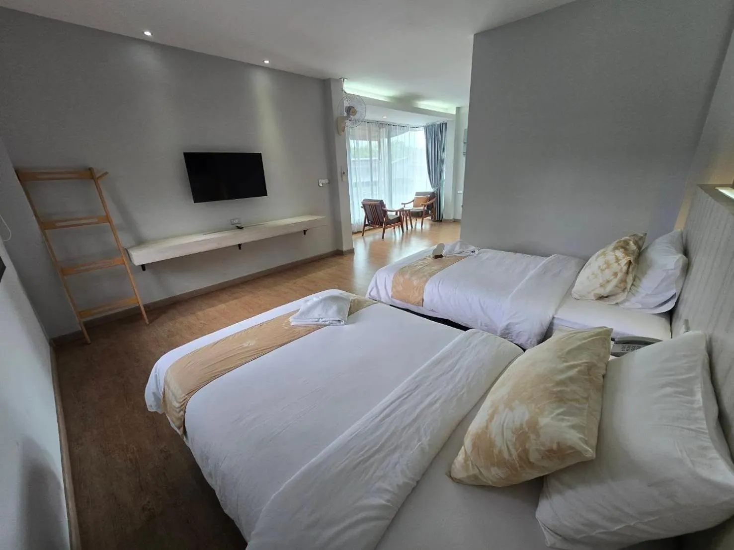 Bed in Banpu Resort Trat