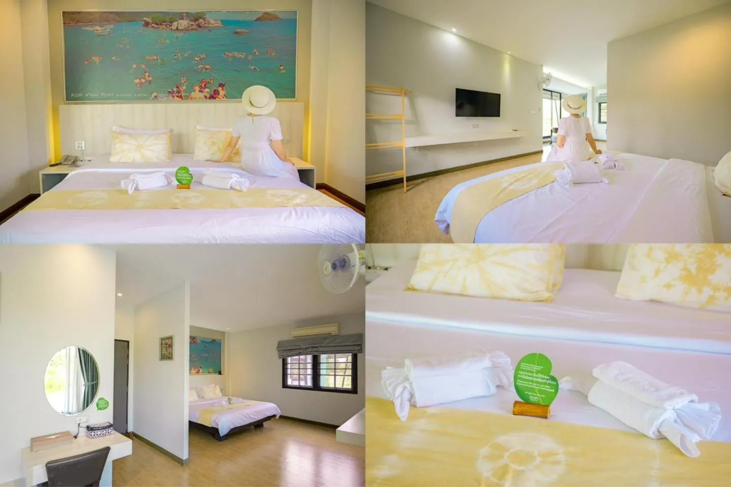 Bed in Banpu Resort Trat