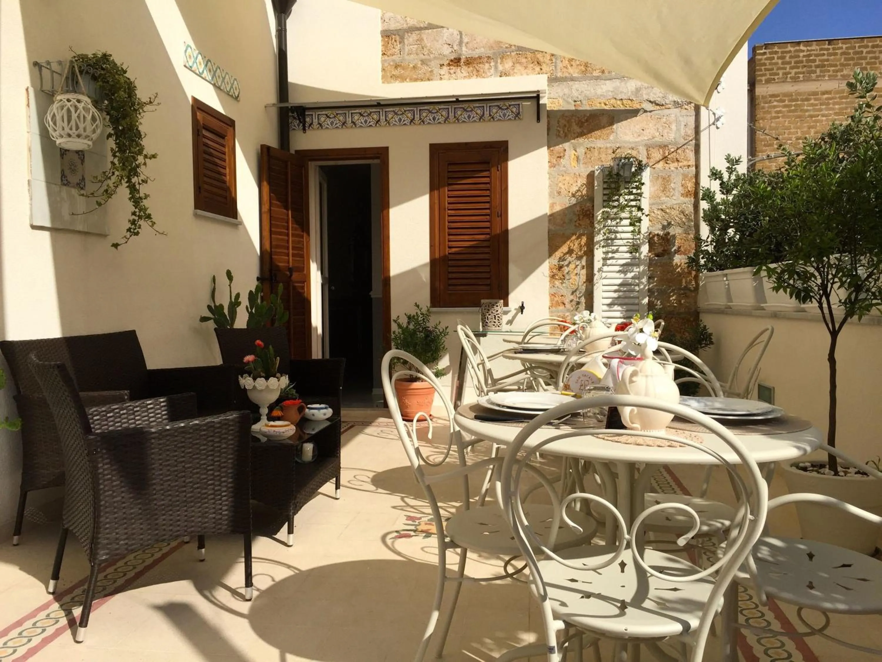 Balcony/Terrace in TAM Vacanze B&B