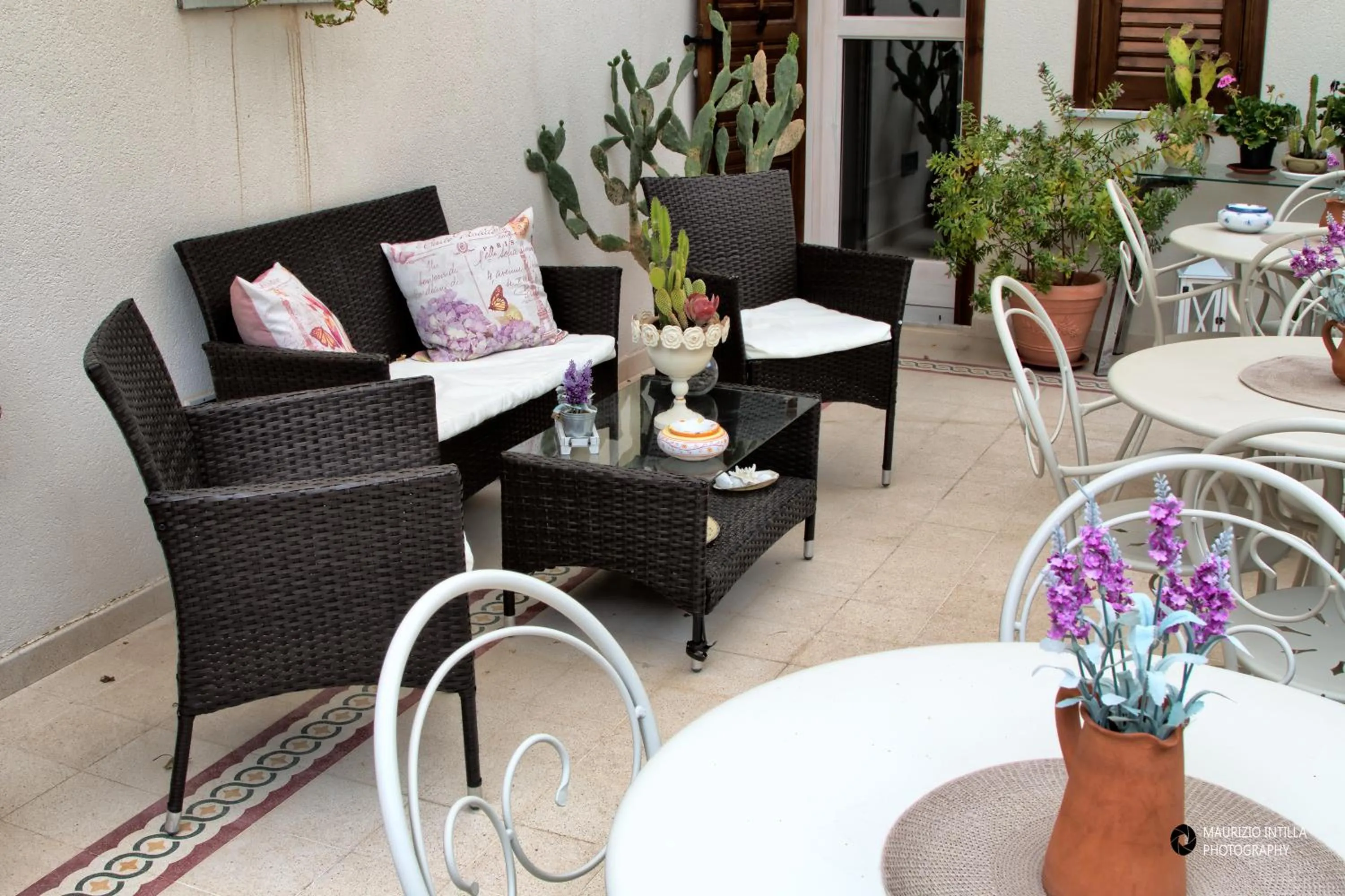 Patio in TAM Vacanze B&B