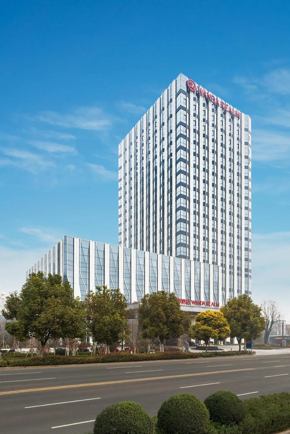 Facade/entrance in Wanda Realm Bengbu