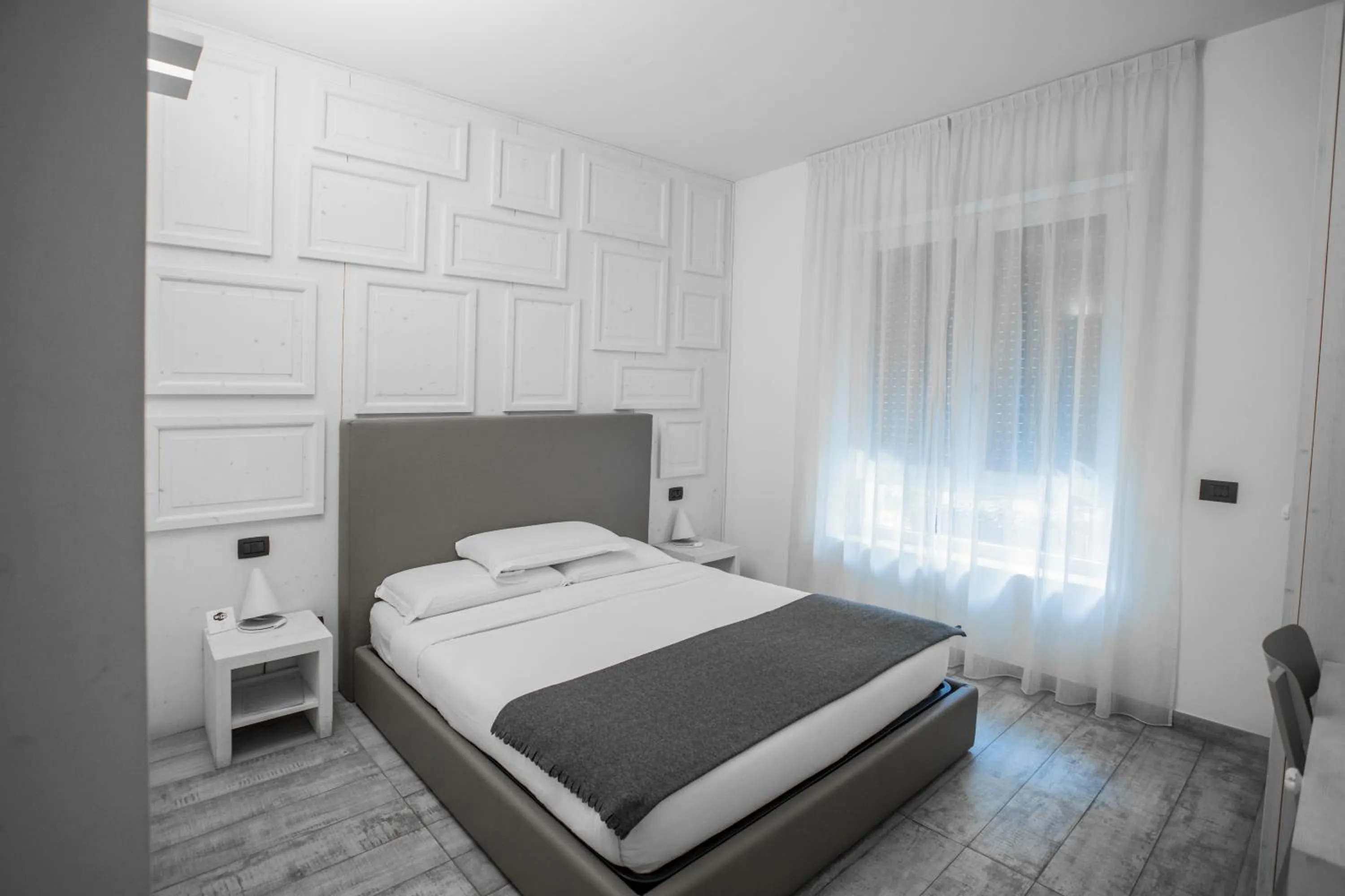 Bed in La Chambre Milano Guest House