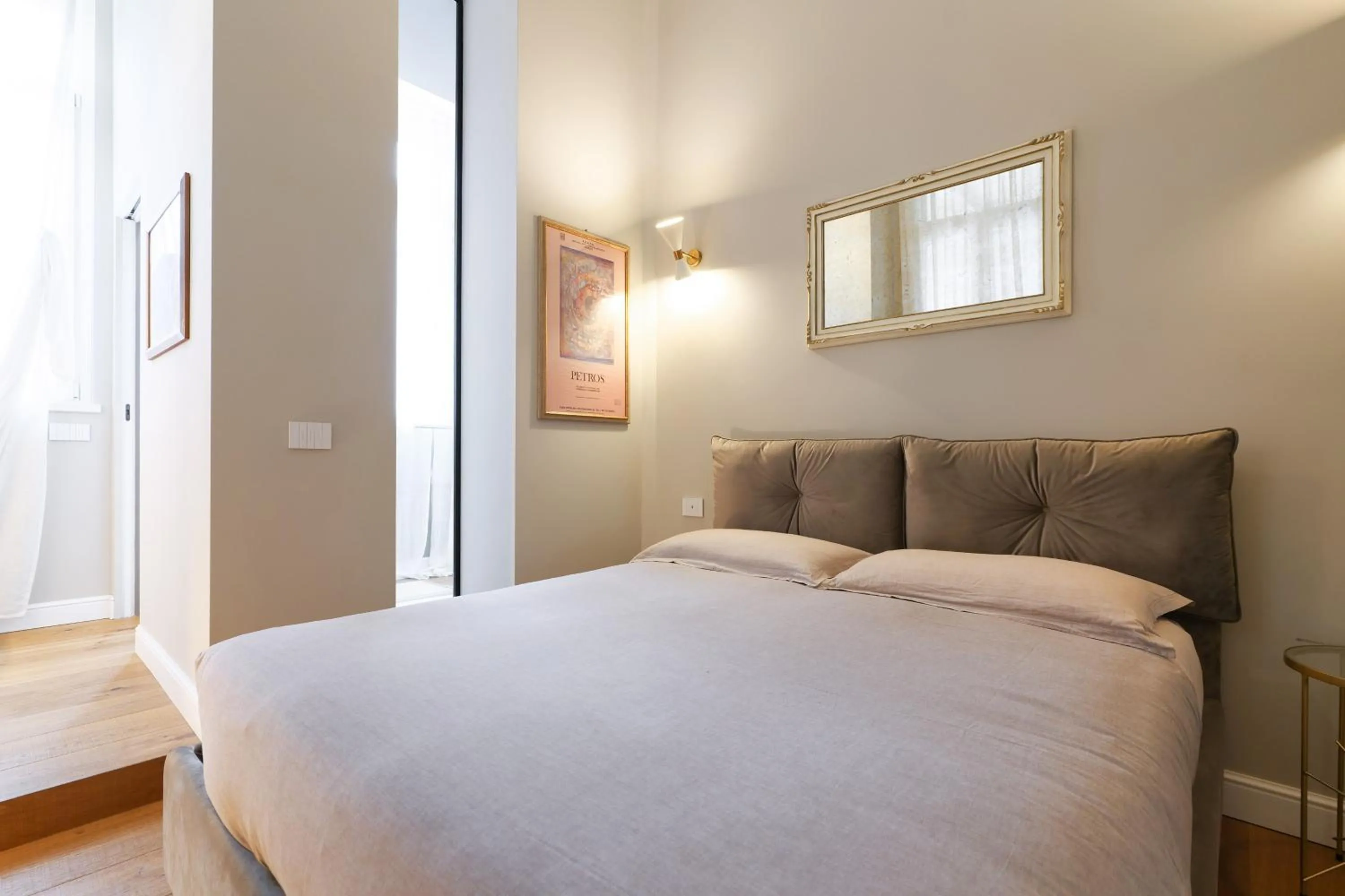 Bed in La Chambre Milano Guest House