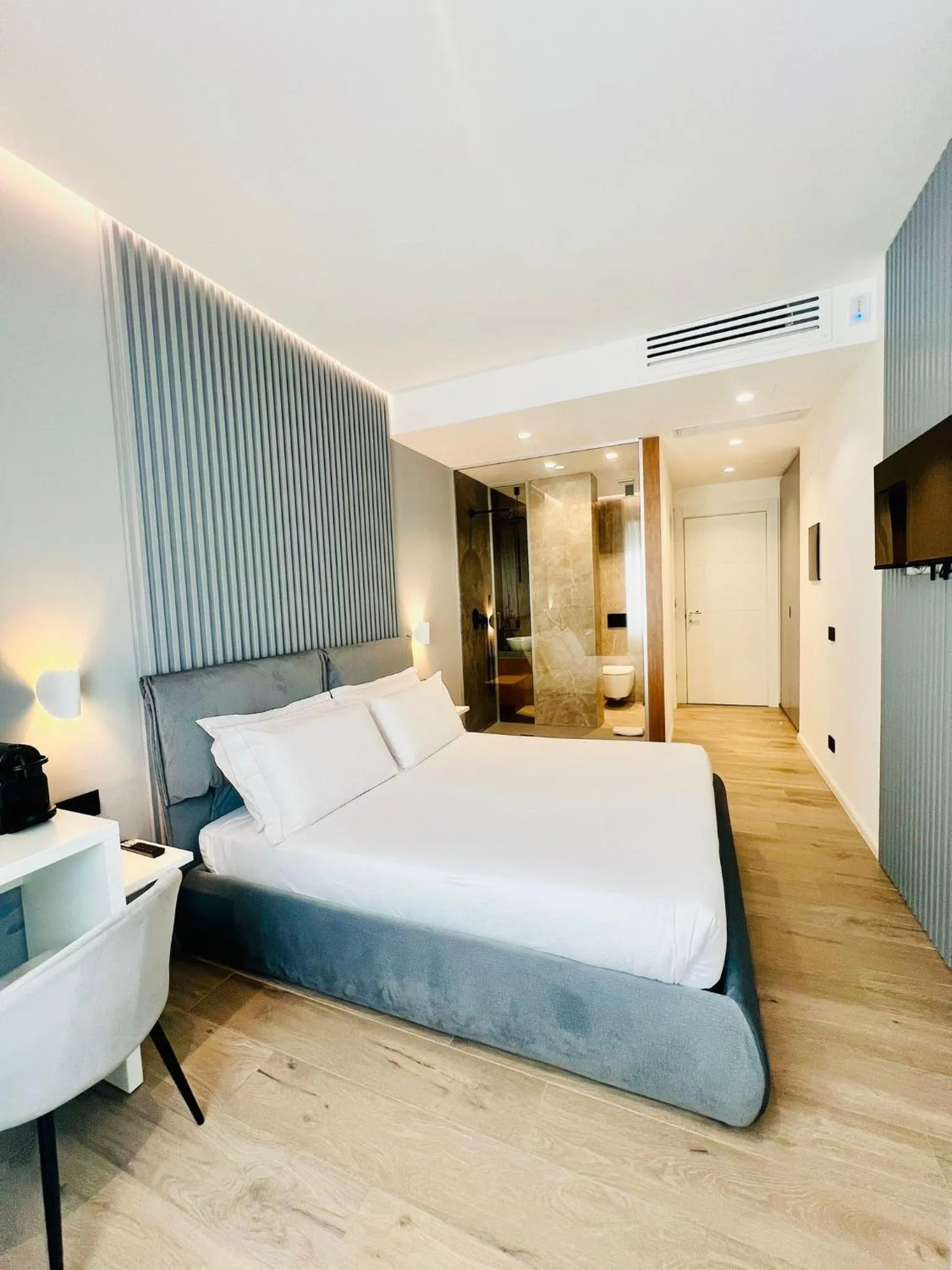 Bed in La Chambre Milano Guest House