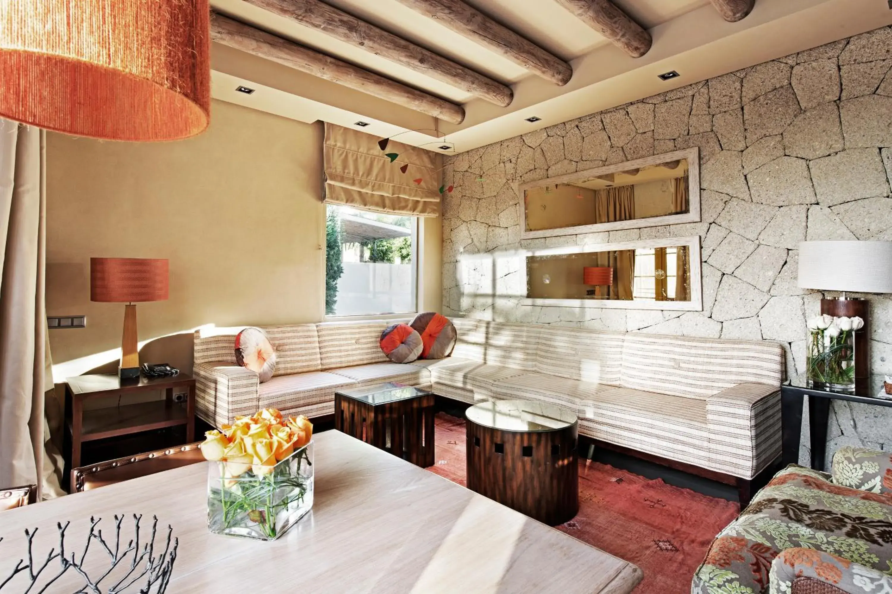 Living room in The Villas at Bahia del Duque Living room in The Villas at Bahia del Duque