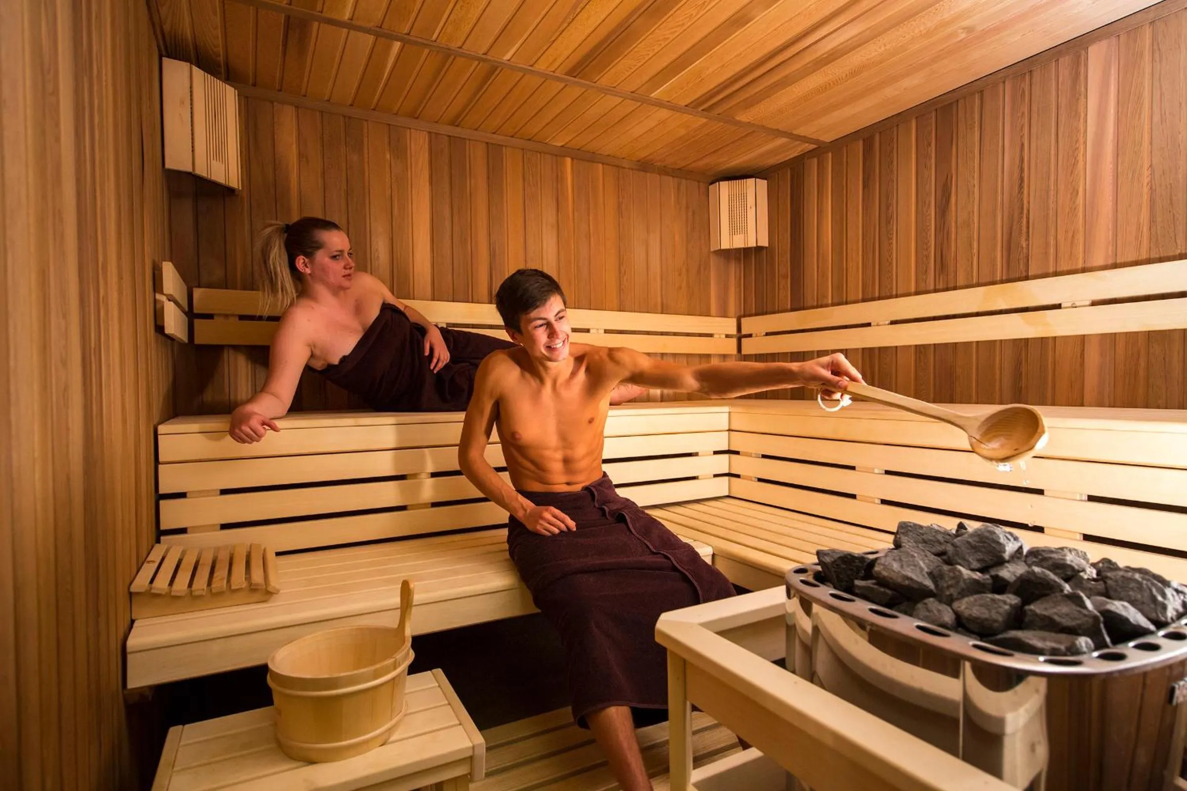 Sauna in Hotel Kopieniec Fizjo- Med & SPA
