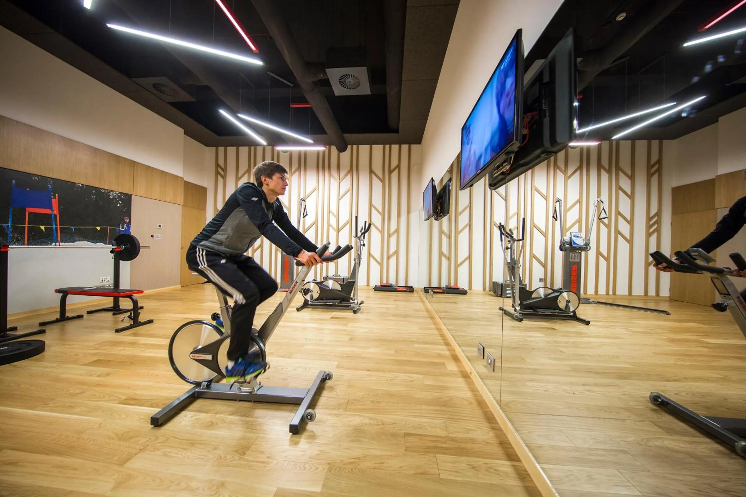 Fitness centre/facilities in Hotel Kopieniec Fizjo- Med & SPA