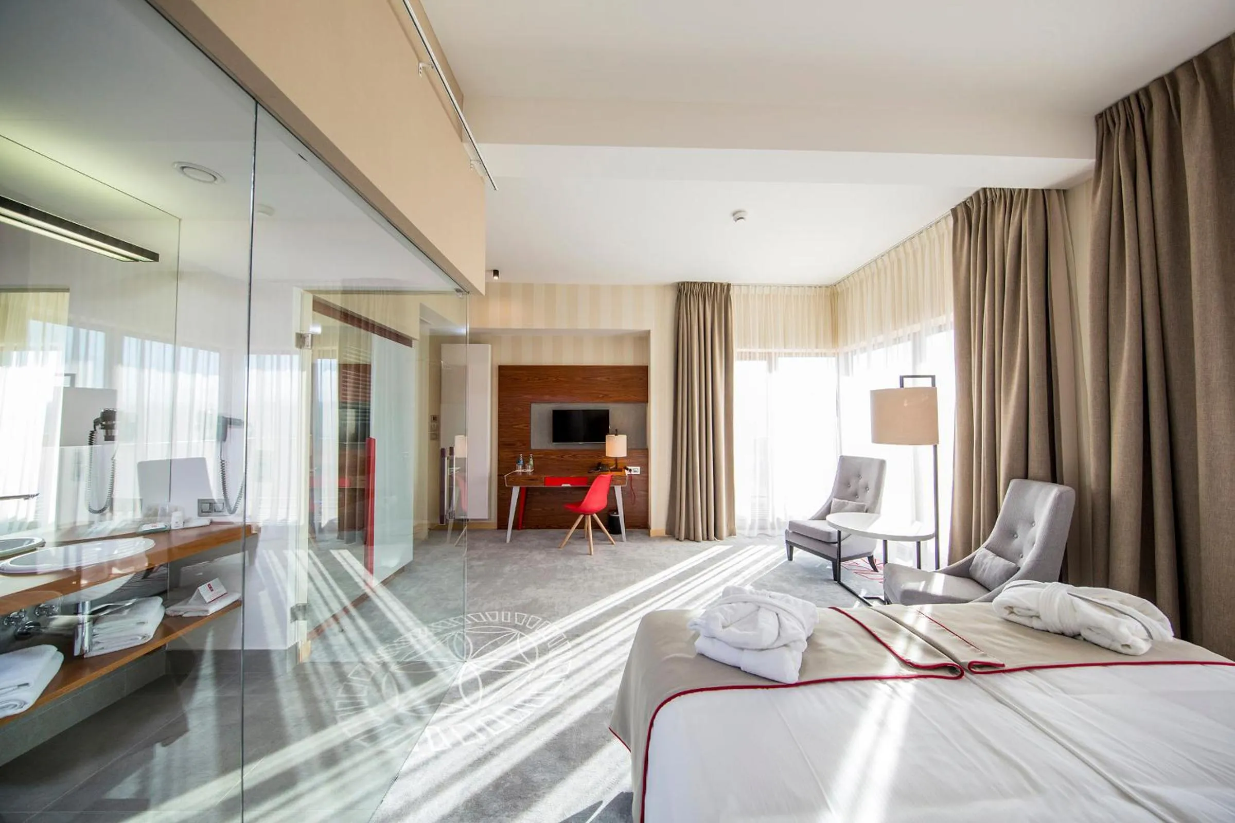 Photo of the whole room, Bed in Hotel Kopieniec Fizjo- Med & SPA