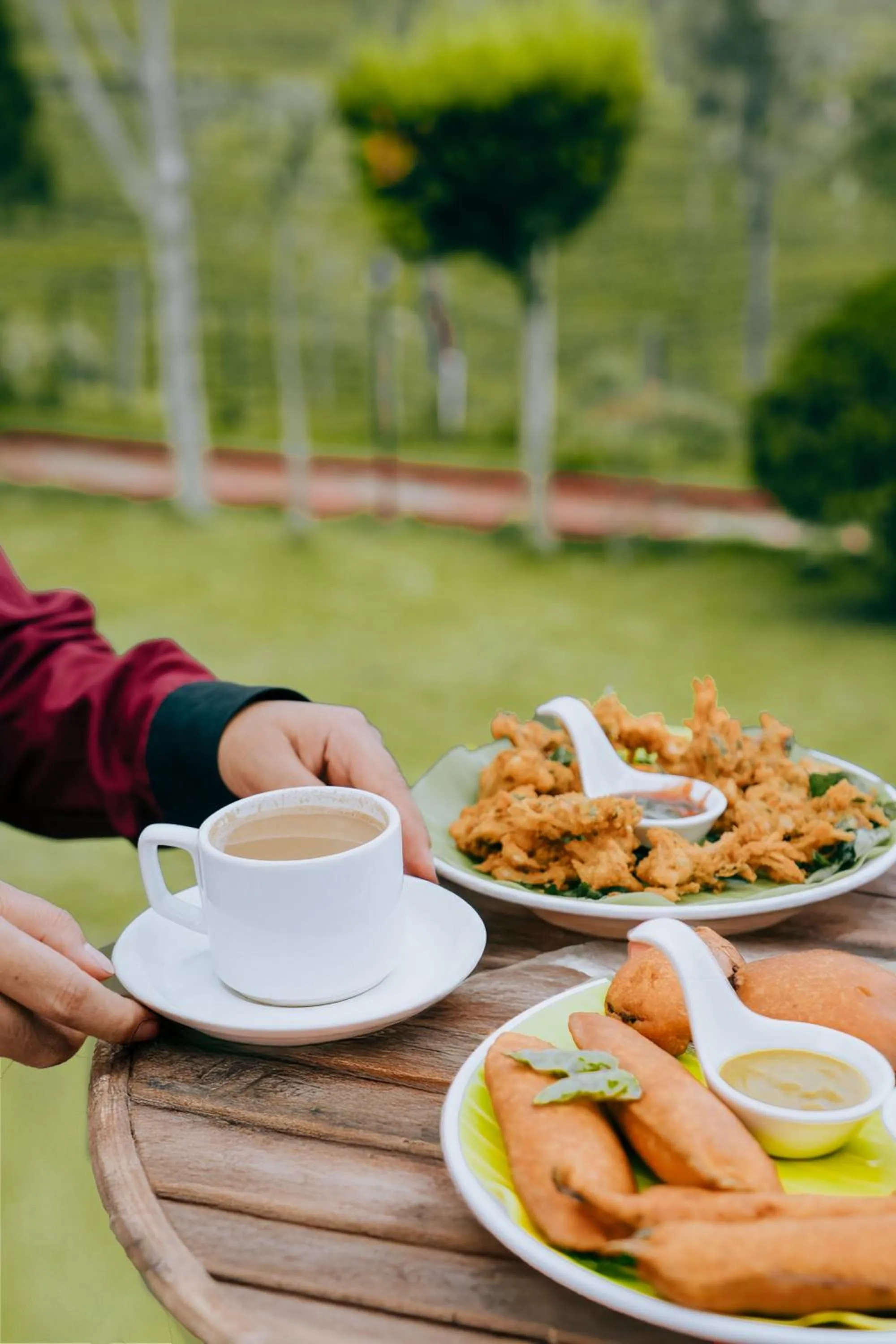 Food and drinks in Green Nest Resort Ooty