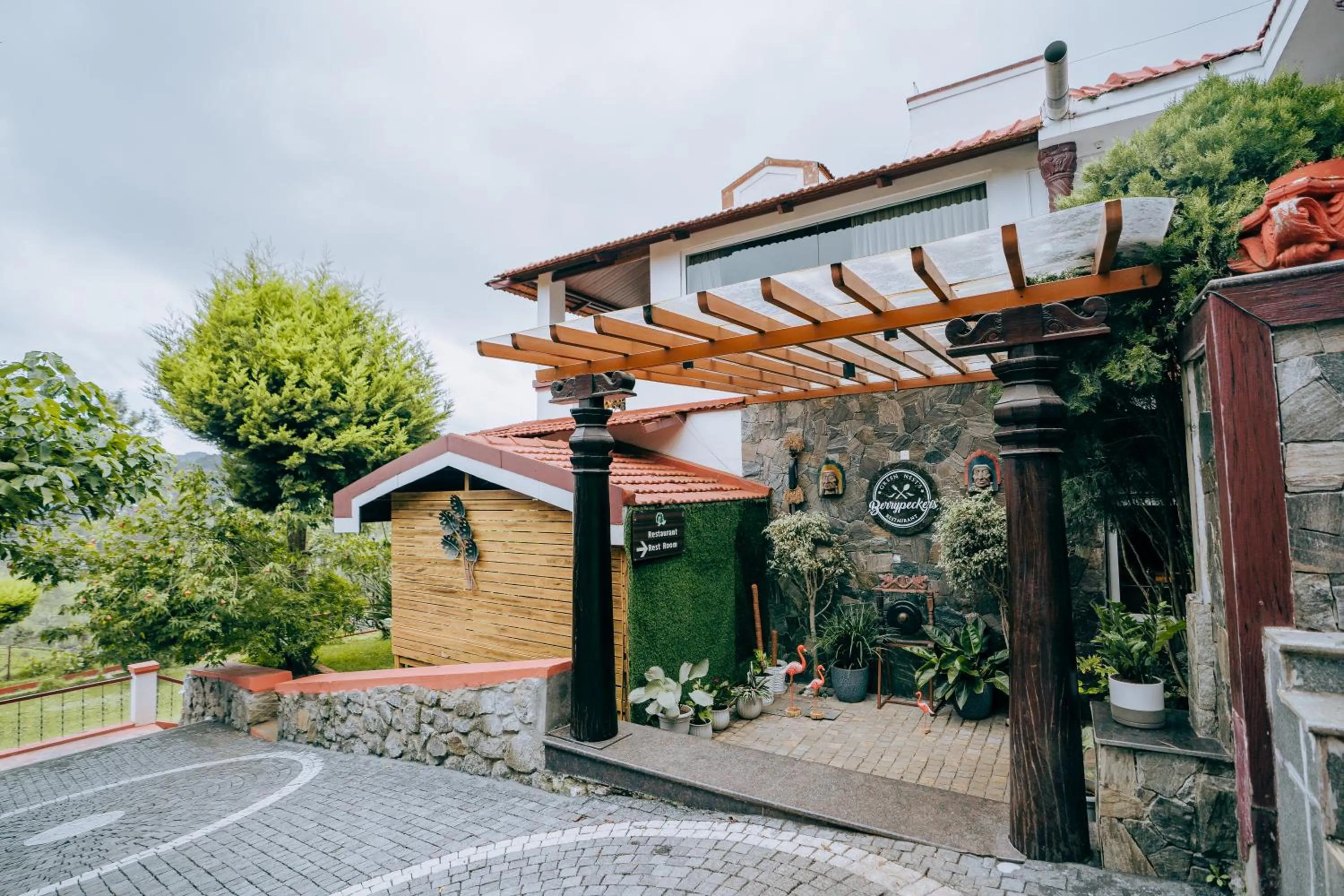 Property building in Green Nest Resort Ooty