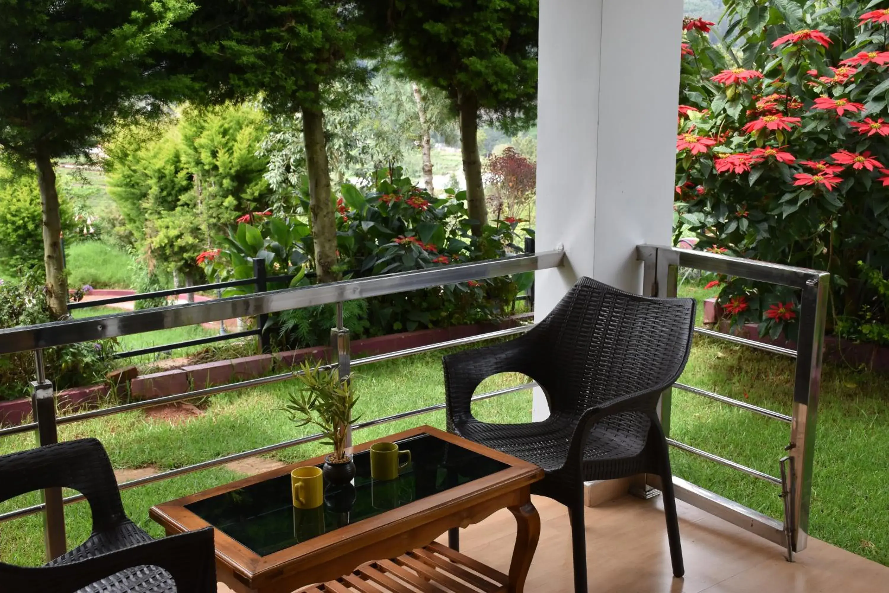 Deluxe Double Room with Balcony in Green Nest Resort Ooty Deluxe Double Room with Balcony in Green Nest Resort Ooty