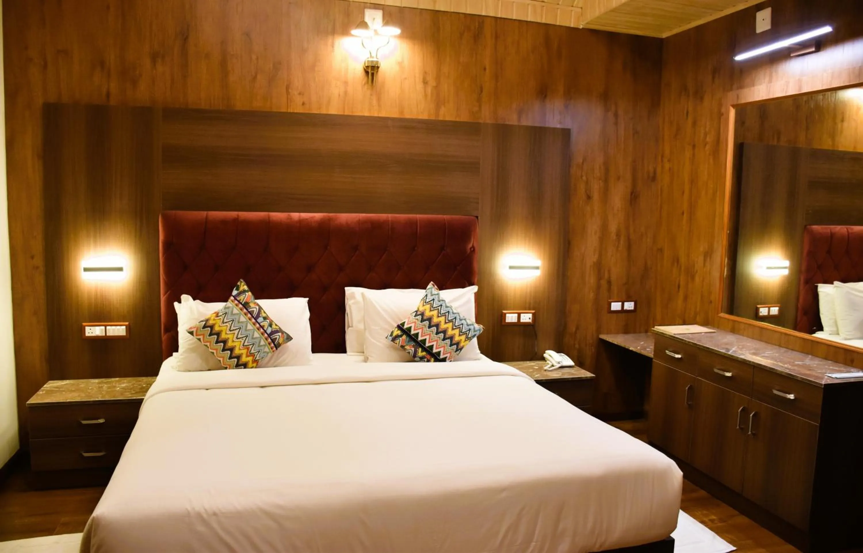 Bedroom, Bed in Green Nest Resort Ooty