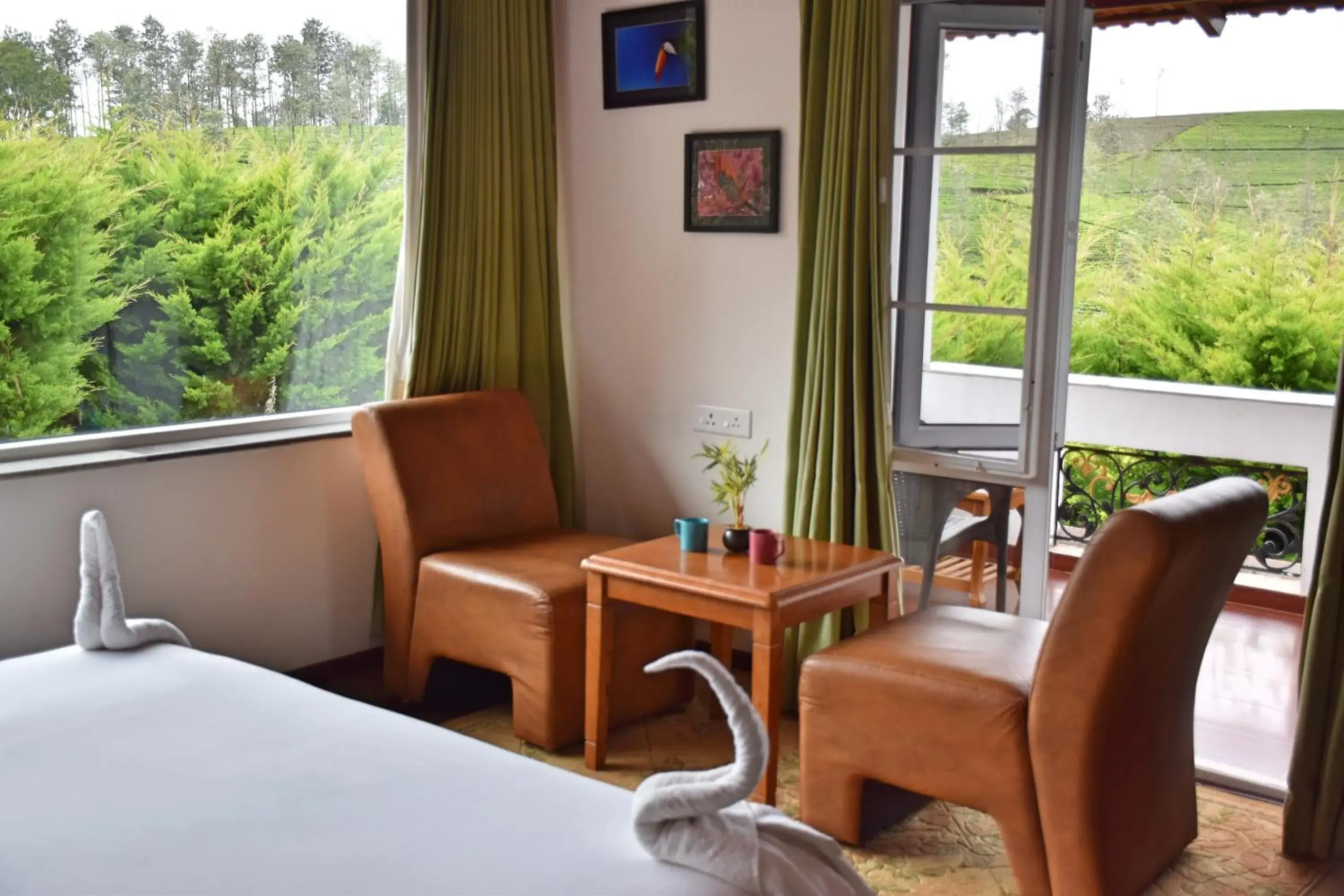 Deluxe Double Room with Balcony in Green Nest Resort Ooty Deluxe Double Room with Balcony in Green Nest Resort Ooty