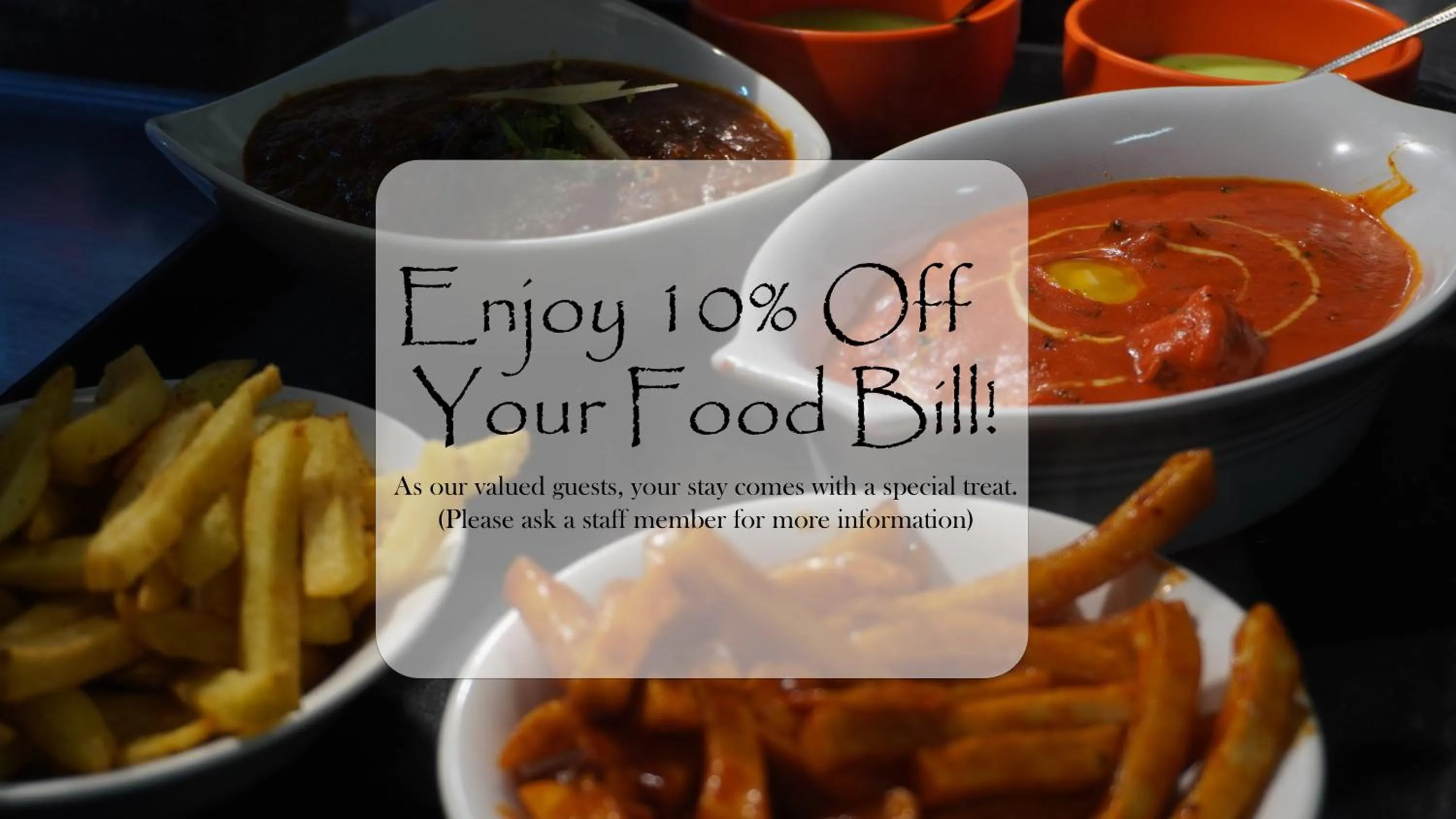 Food in The Bell Shifnal