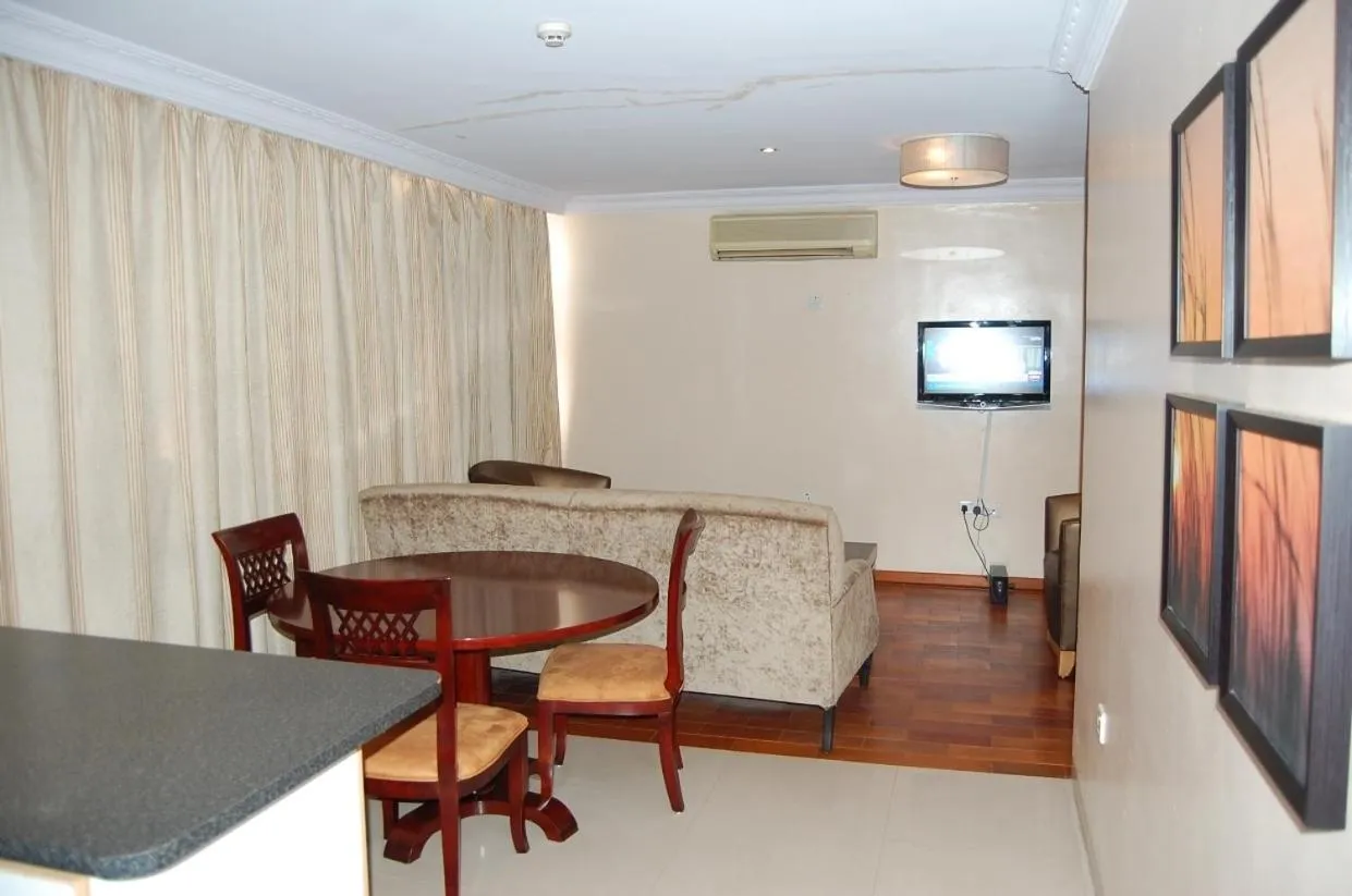 Living room in Owu Crown Hotel Ibadan