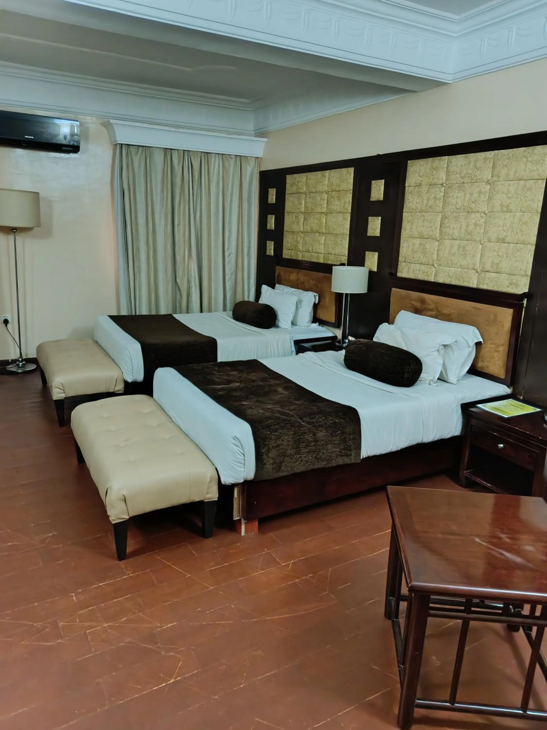 Bed in Owu Crown Hotel Ibadan