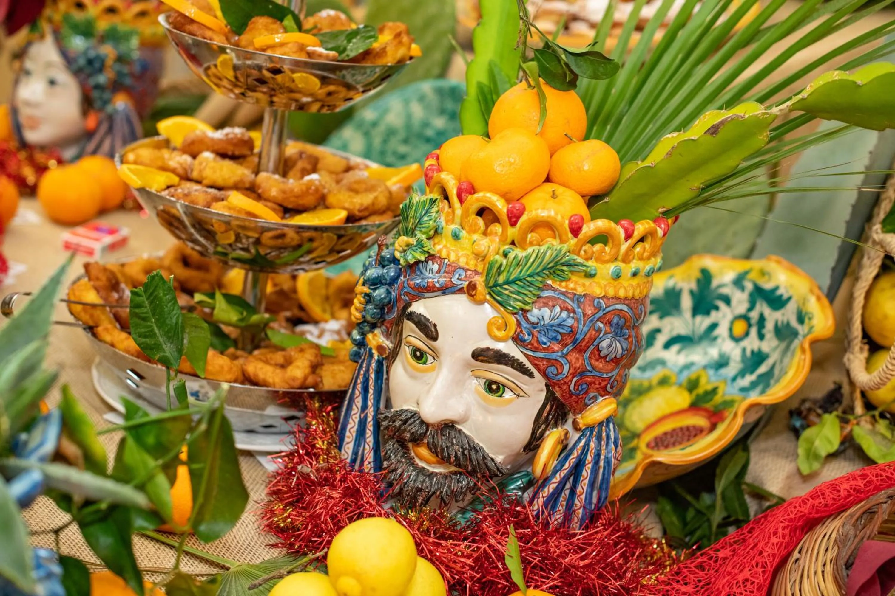 Decorative detail in Hotel Donna Carmela Sede Unica a Sciacca