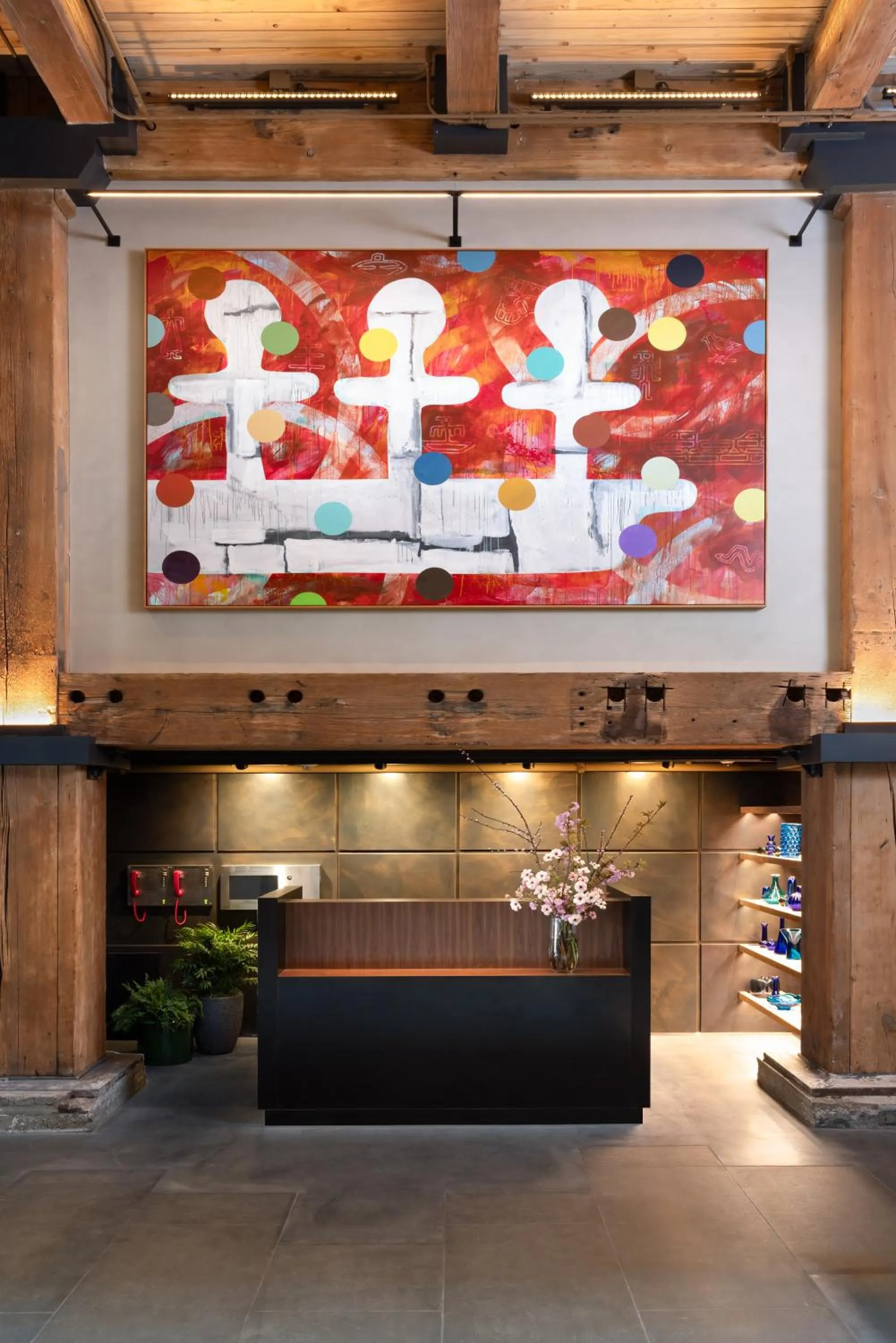 Facade/entrance in Populus Seattle