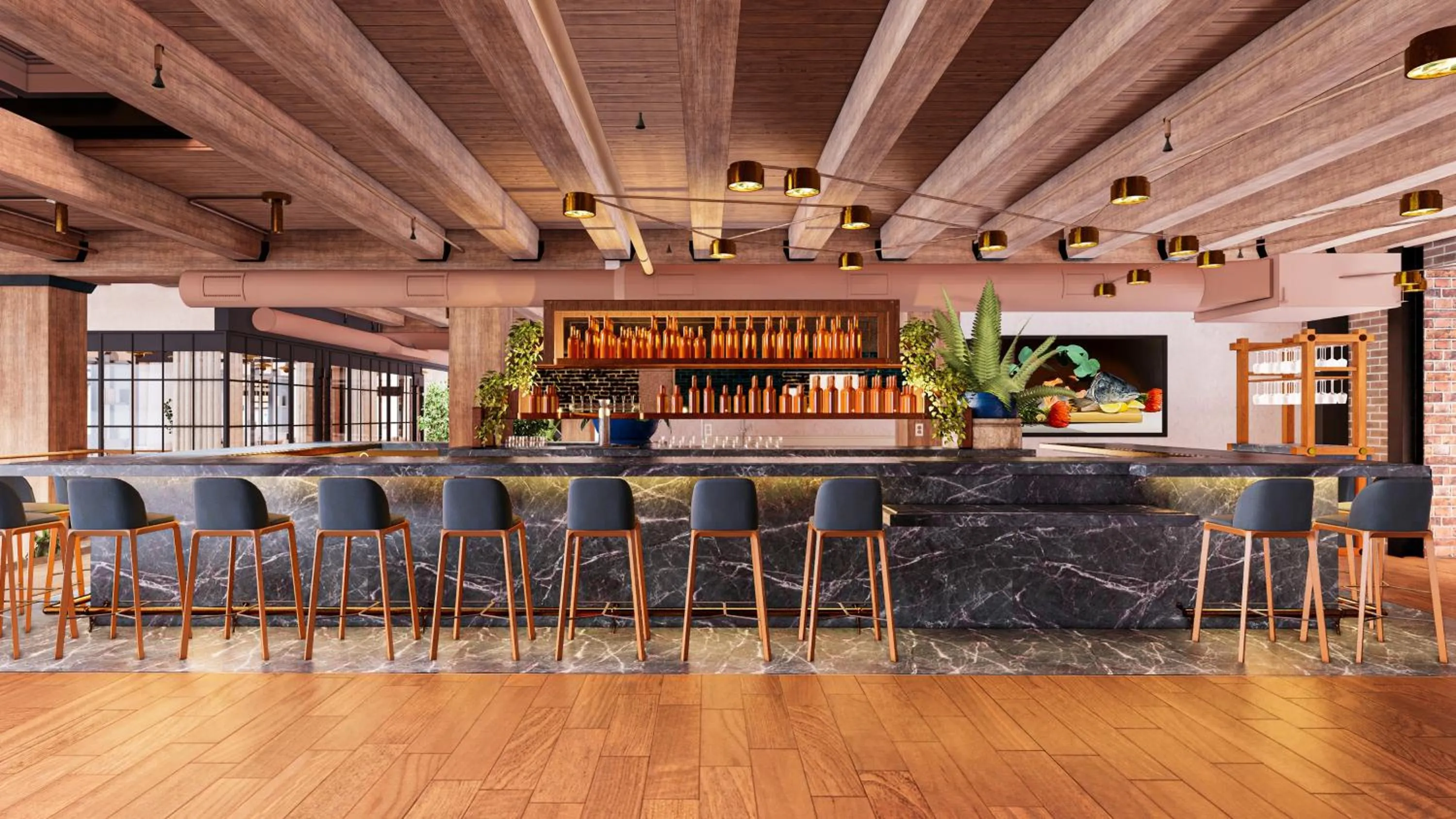 Restaurant/places to eat in Populus Seattle