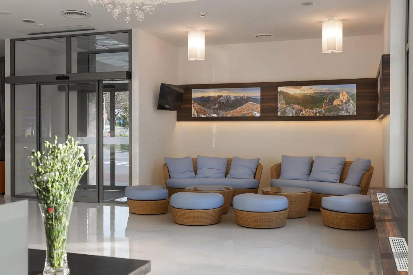 Lobby or reception in Wellness Hotel Panorama