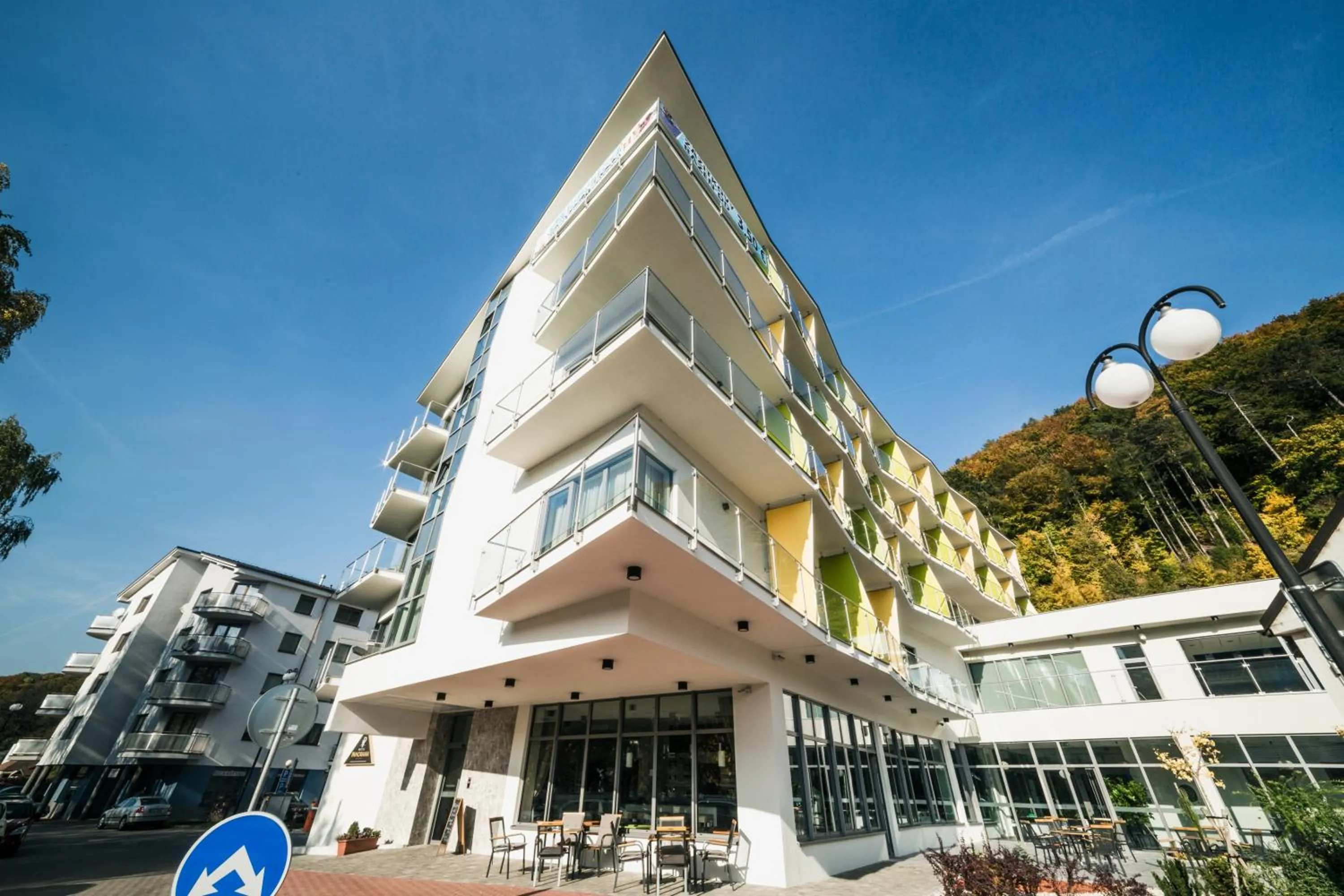 Facade/entrance in Wellness Hotel Panorama