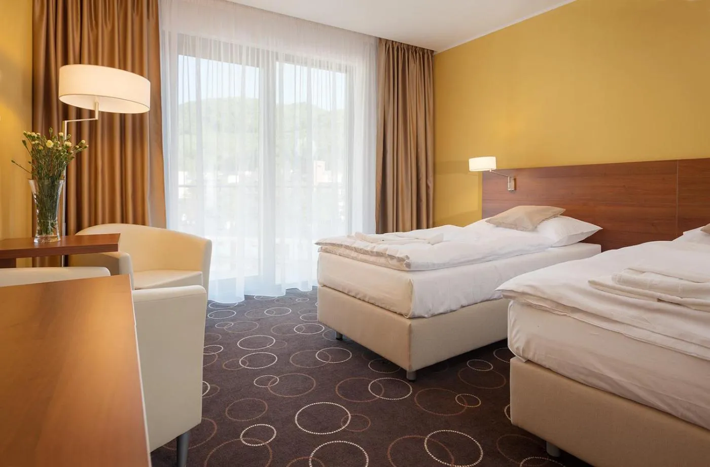 Day, Bed in Wellness Hotel Panorama