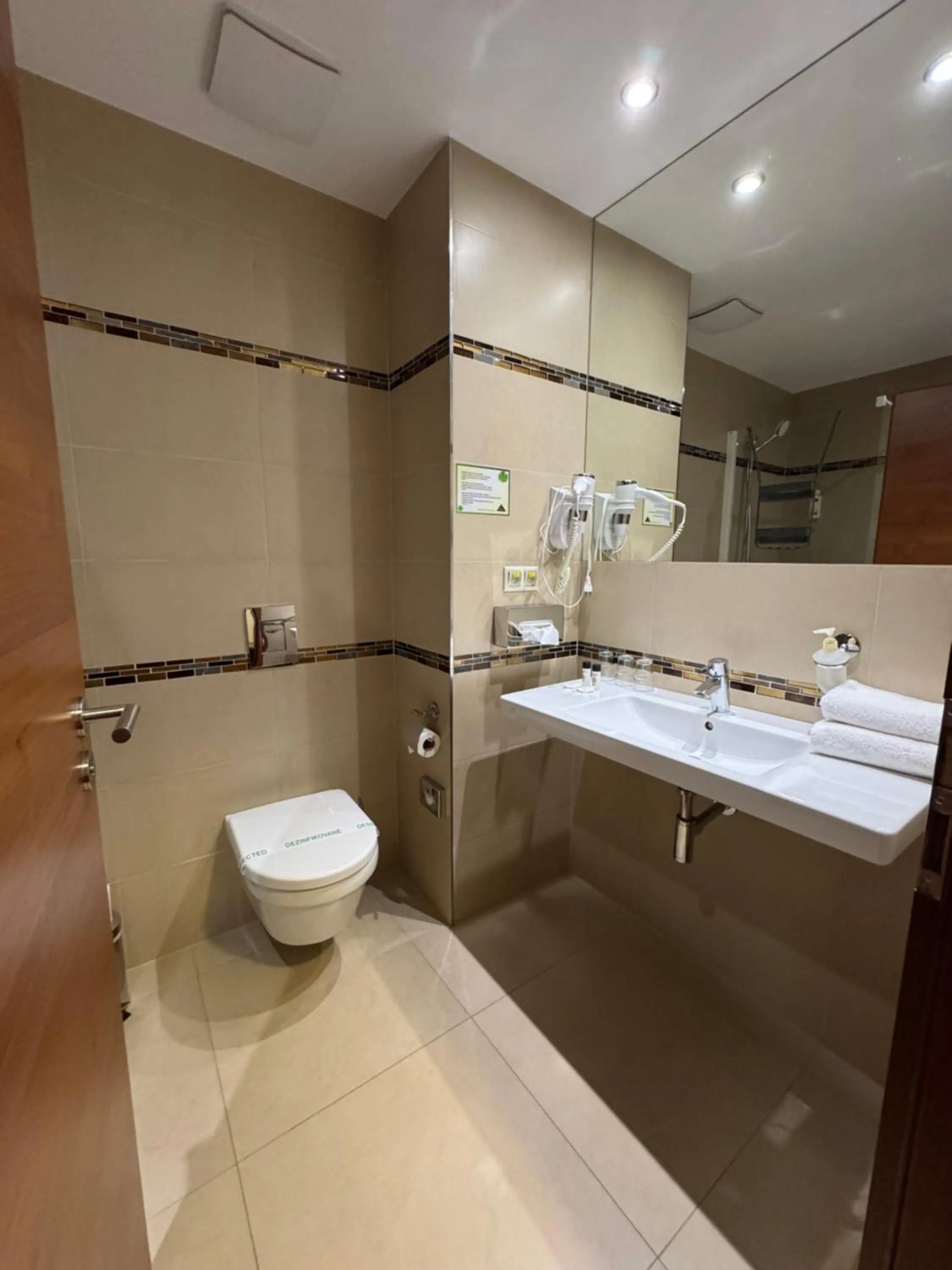 Bathroom in Wellness Hotel Panorama
