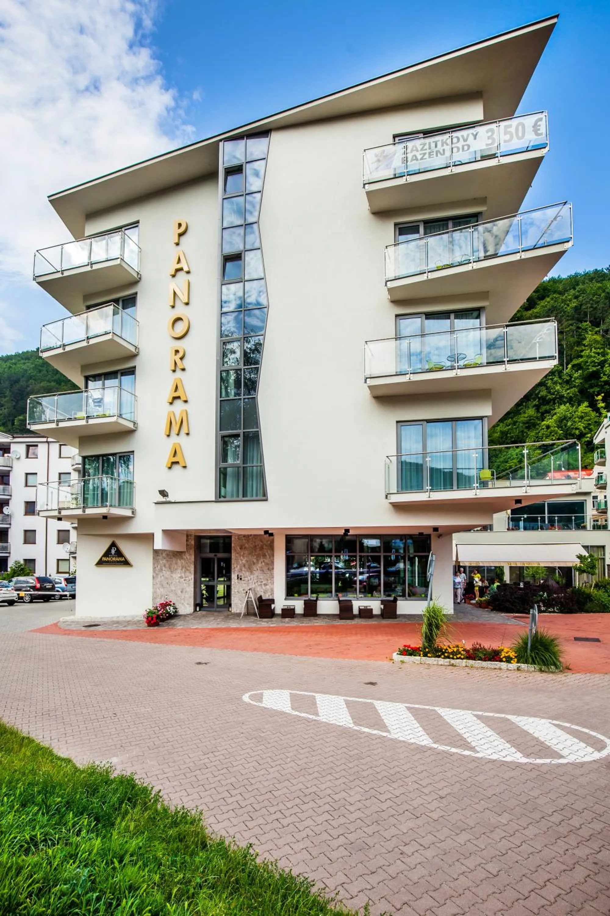Facade/entrance in Wellness Hotel Panorama