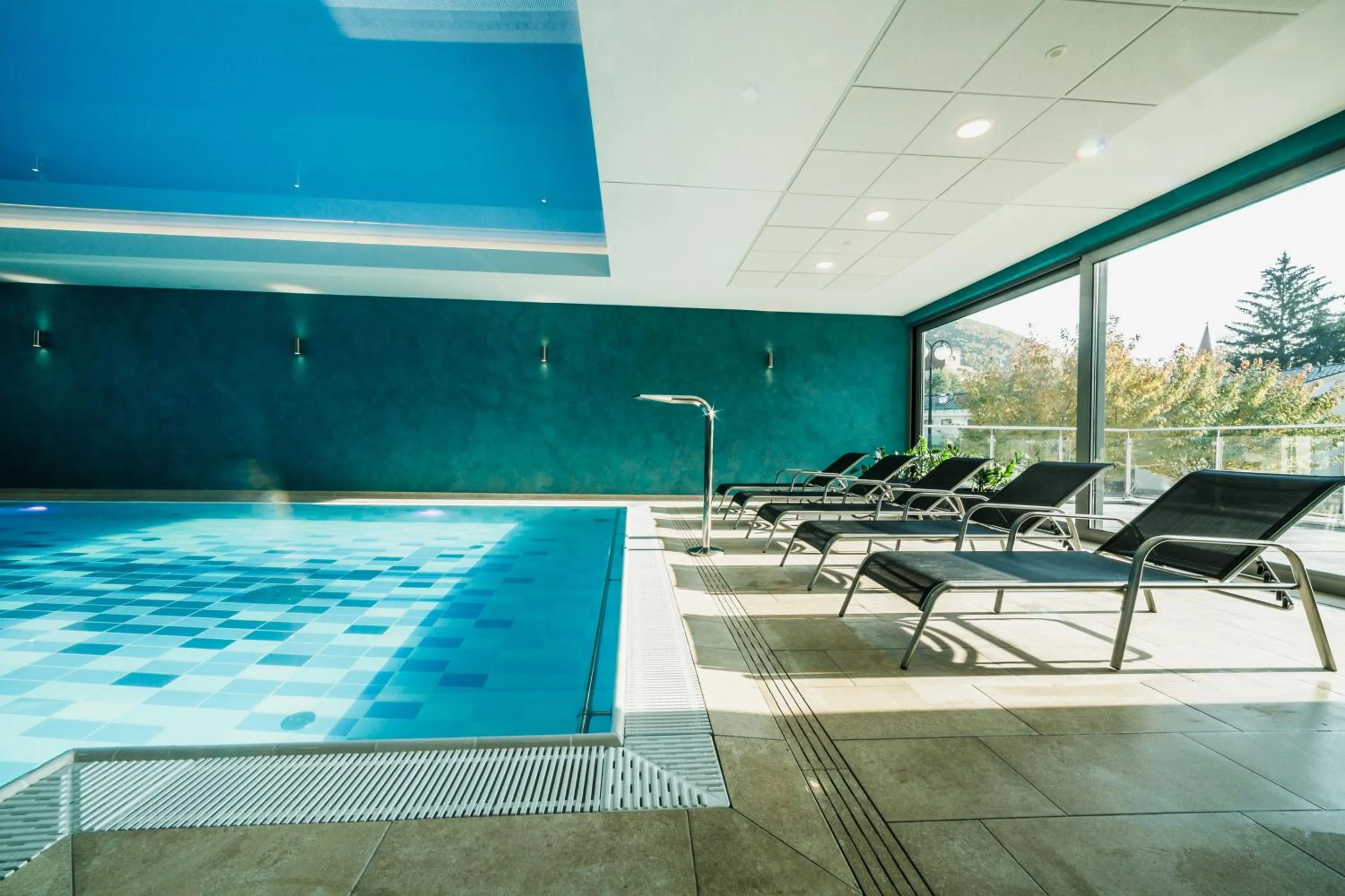 Swimming pool in Wellness Hotel Panorama
