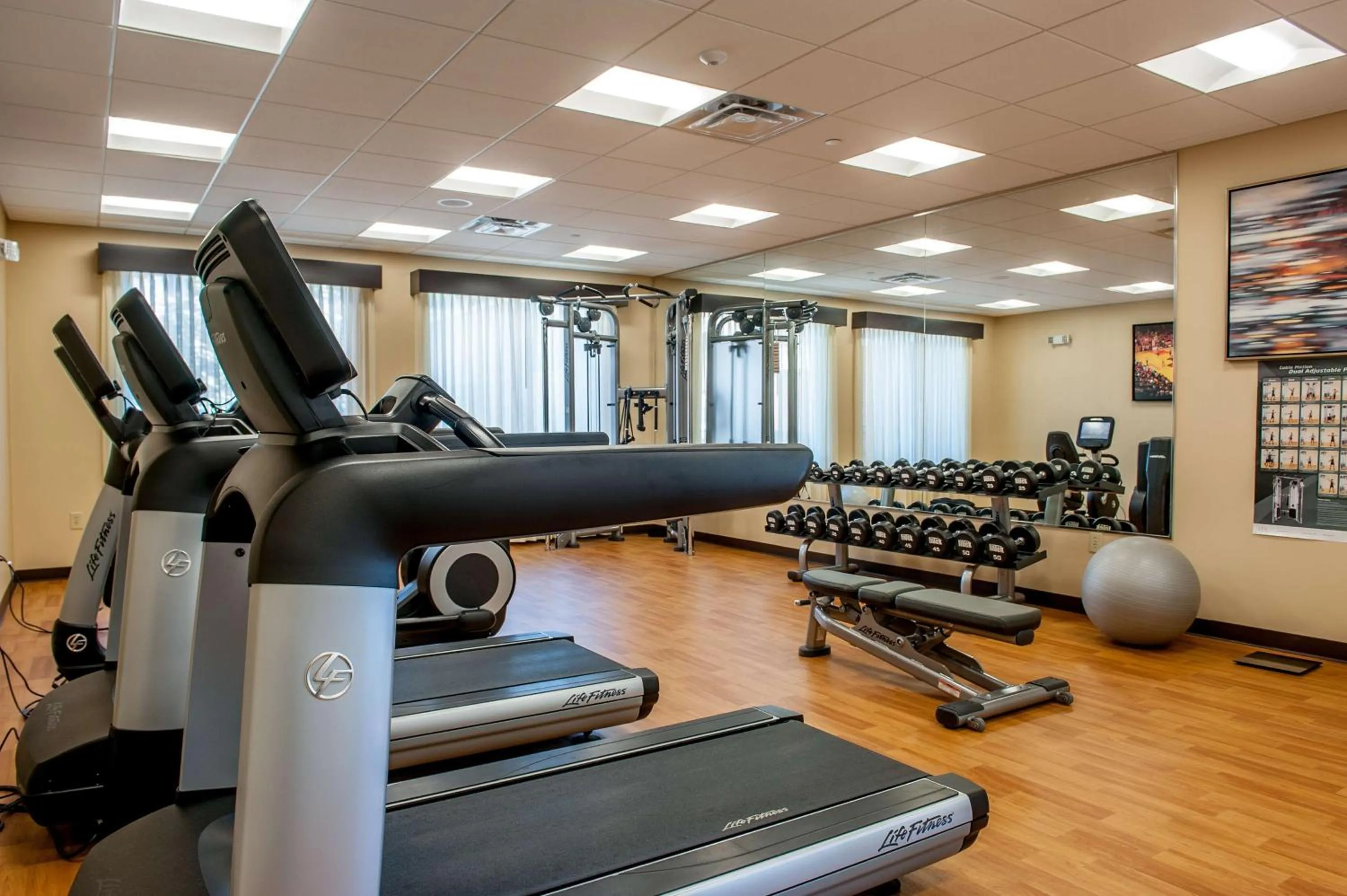 Fitness centre/facilities in Hyatt Place Bowling Green