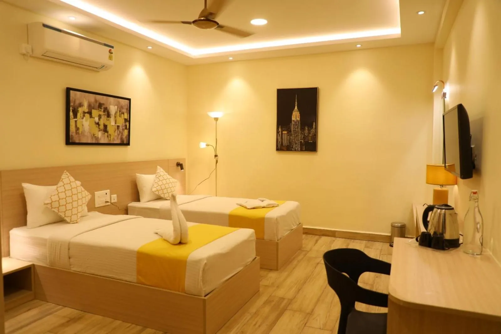 Bed in Hotel Green parrot