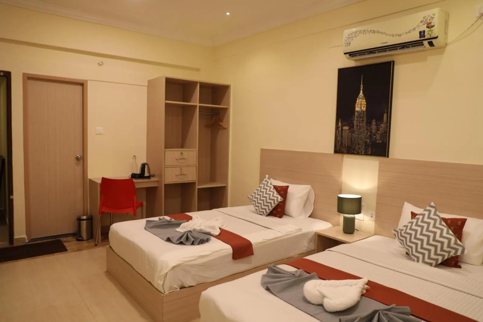 Bed in Hotel Green parrot