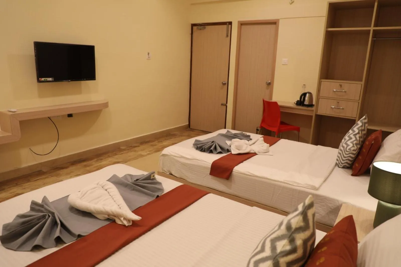 Bed in Hotel Green parrot