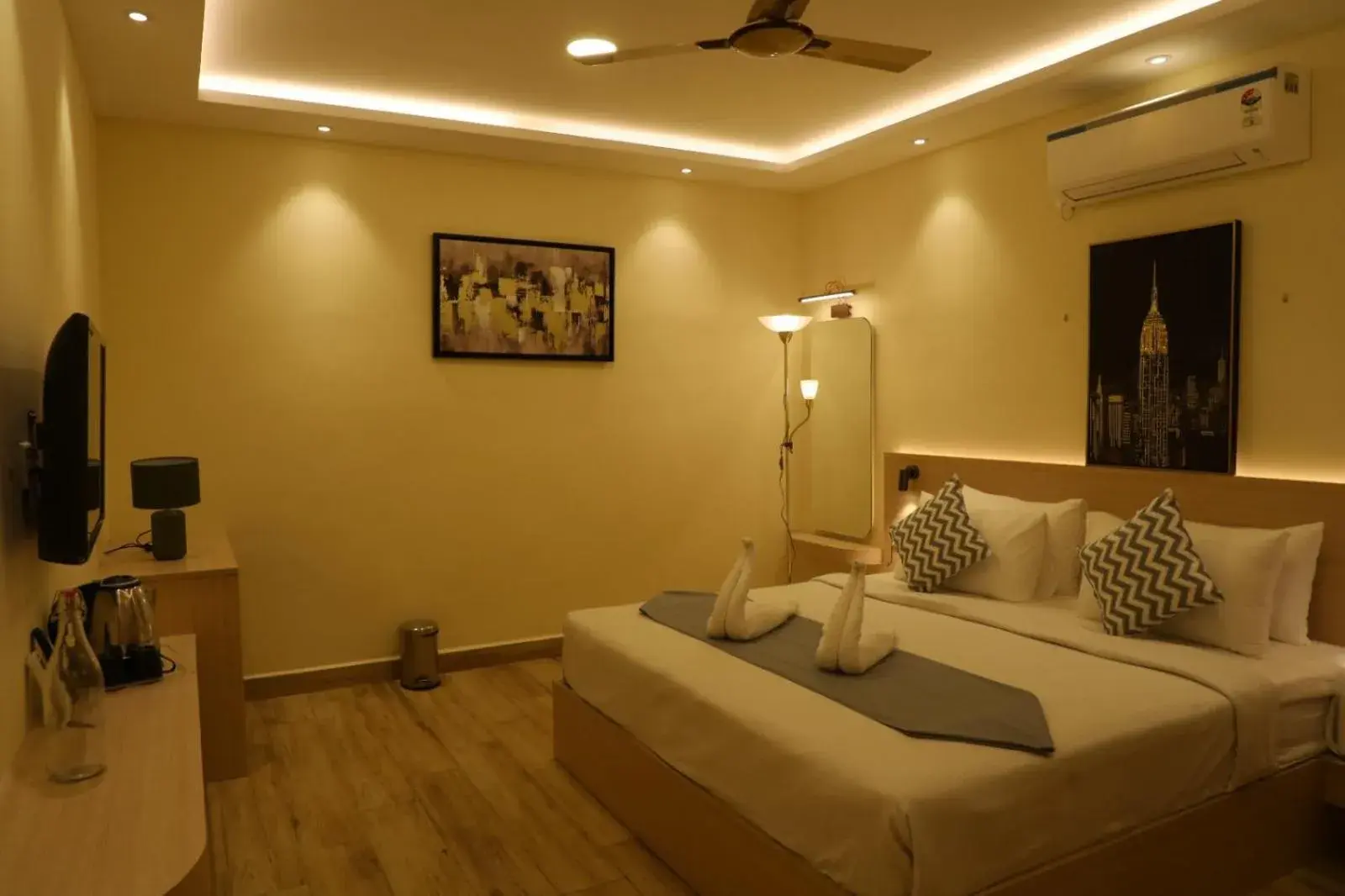 Bed in Hotel Green parrot Bed in Hotel Green parrot