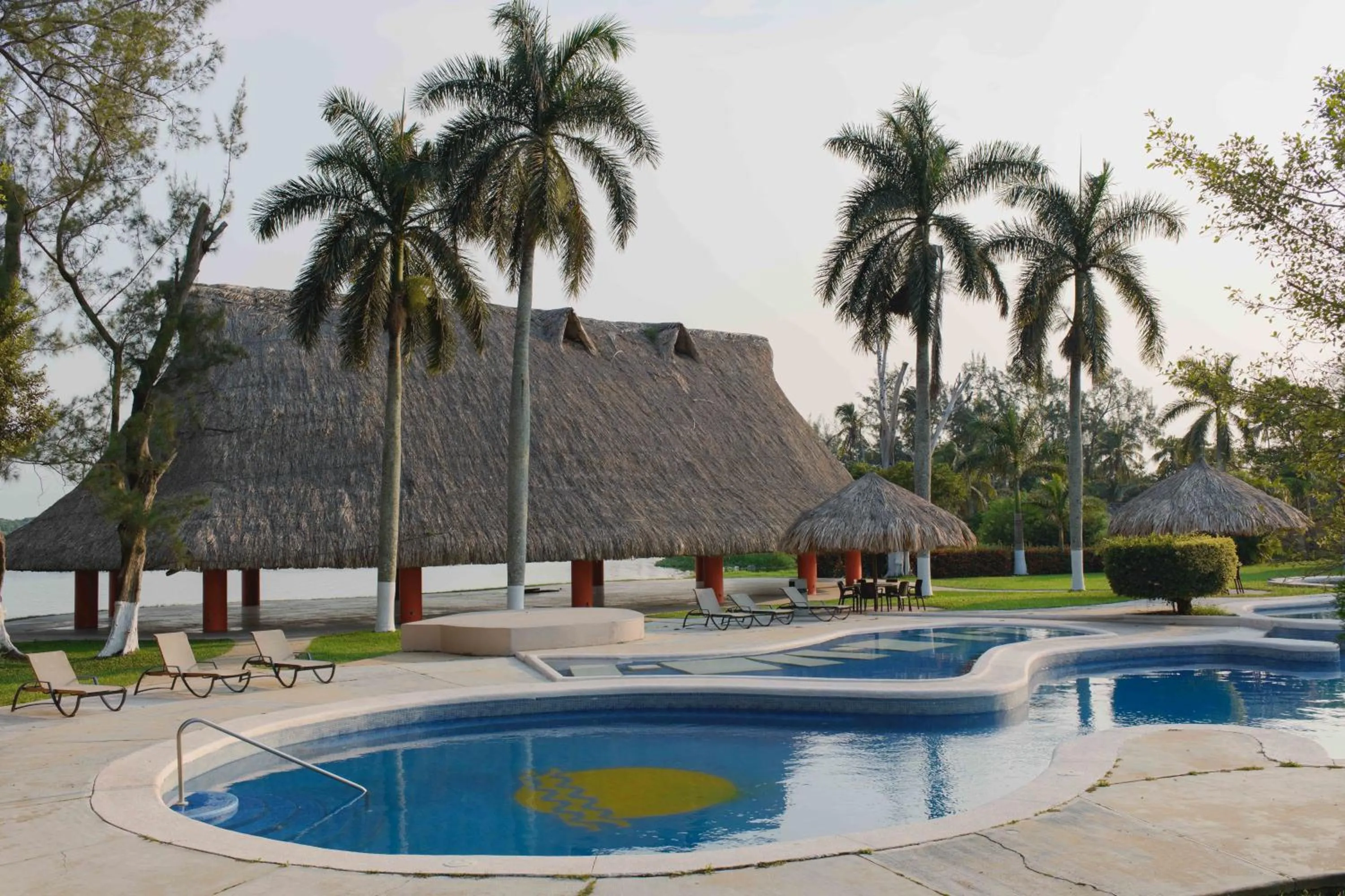 Pool view in Hotel Terranova